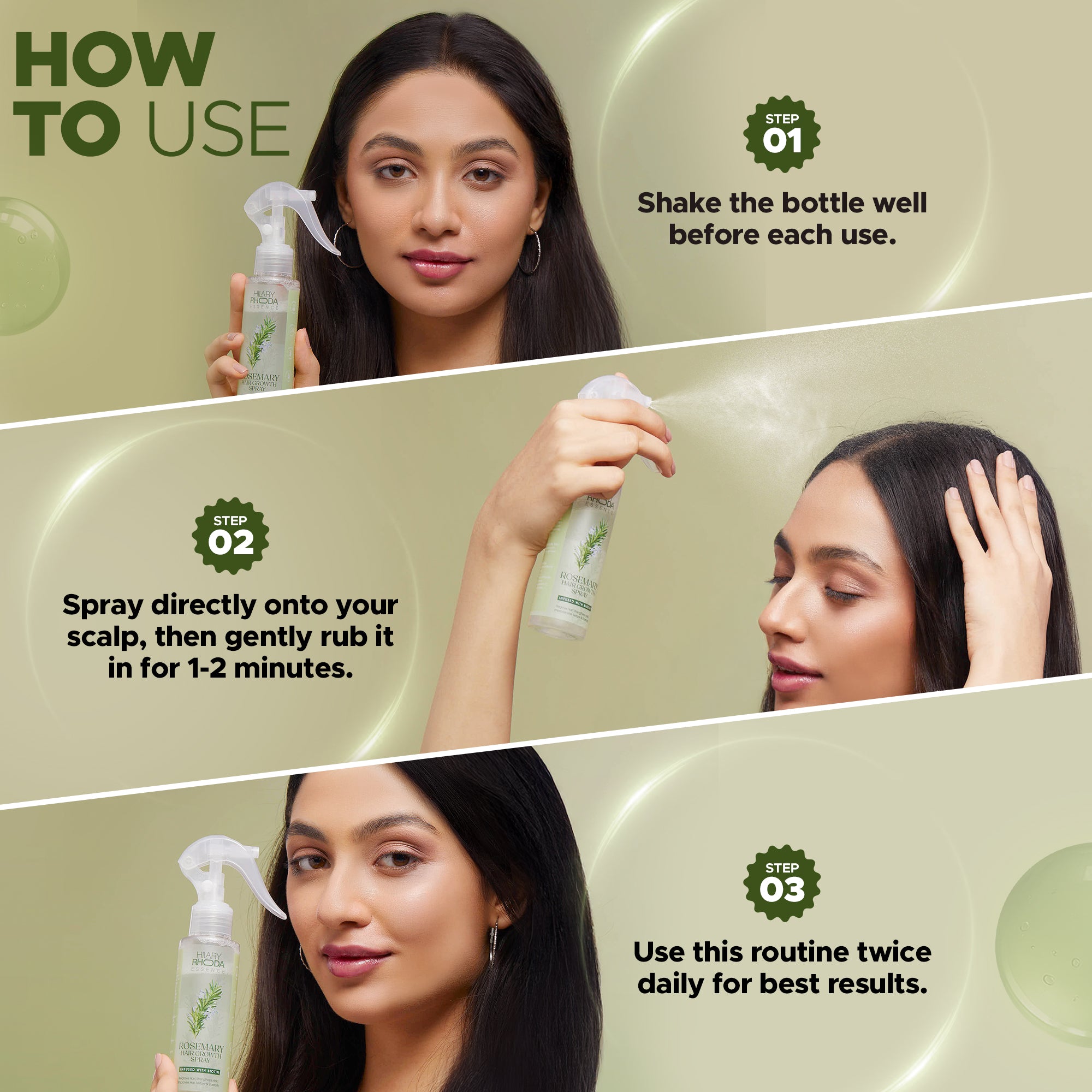 Rosemary Hair Growth Spray