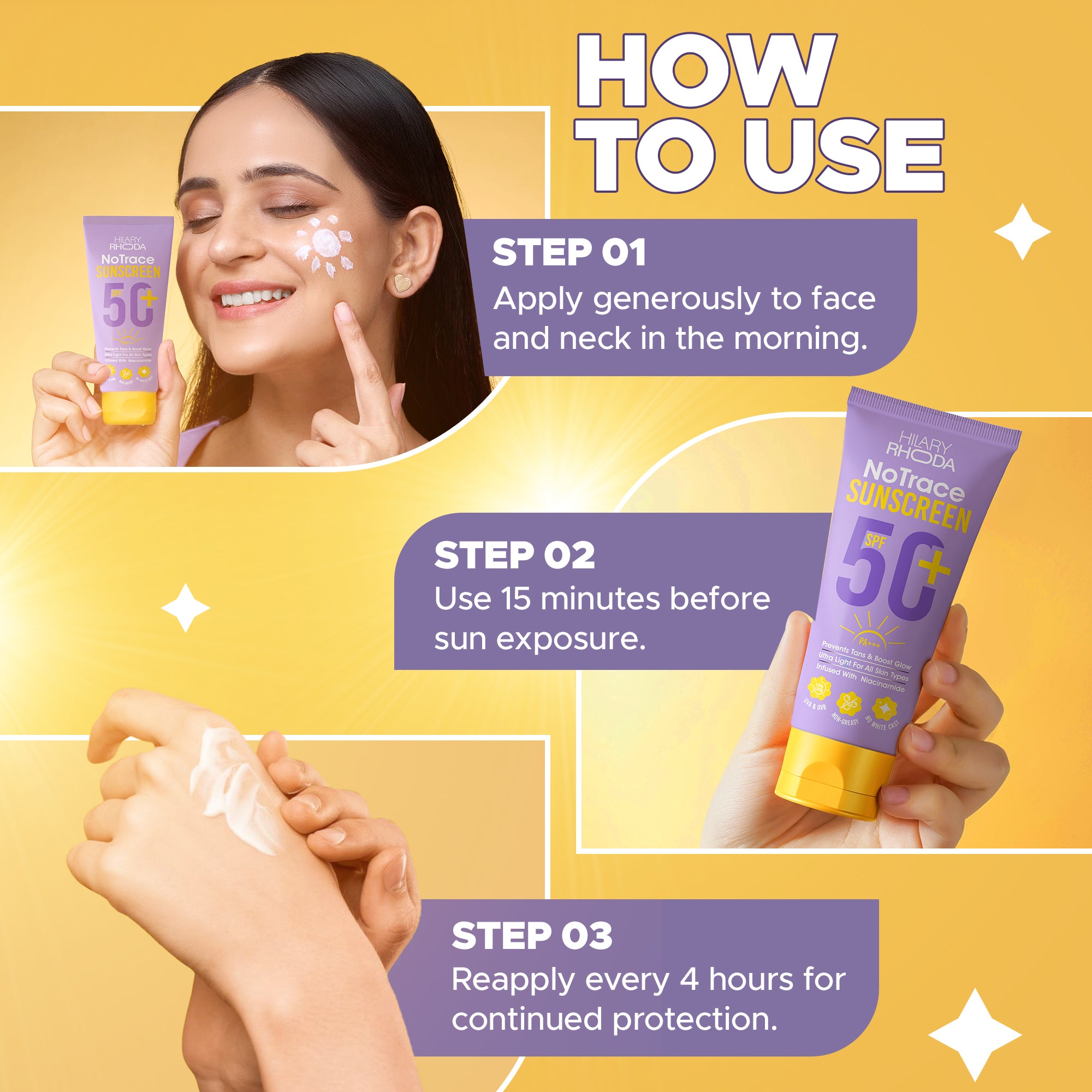 NoTrace Sunscreen