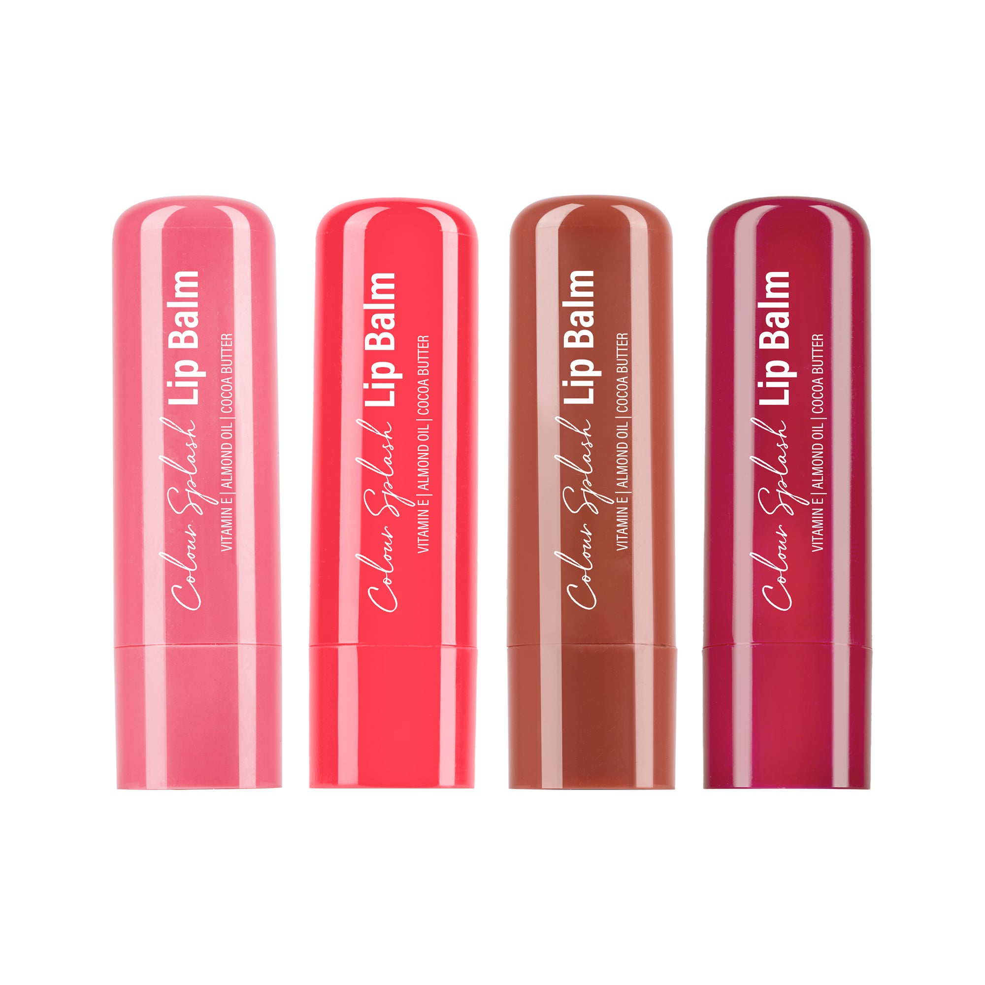 Colour Splash Lip Balm 4-Pack