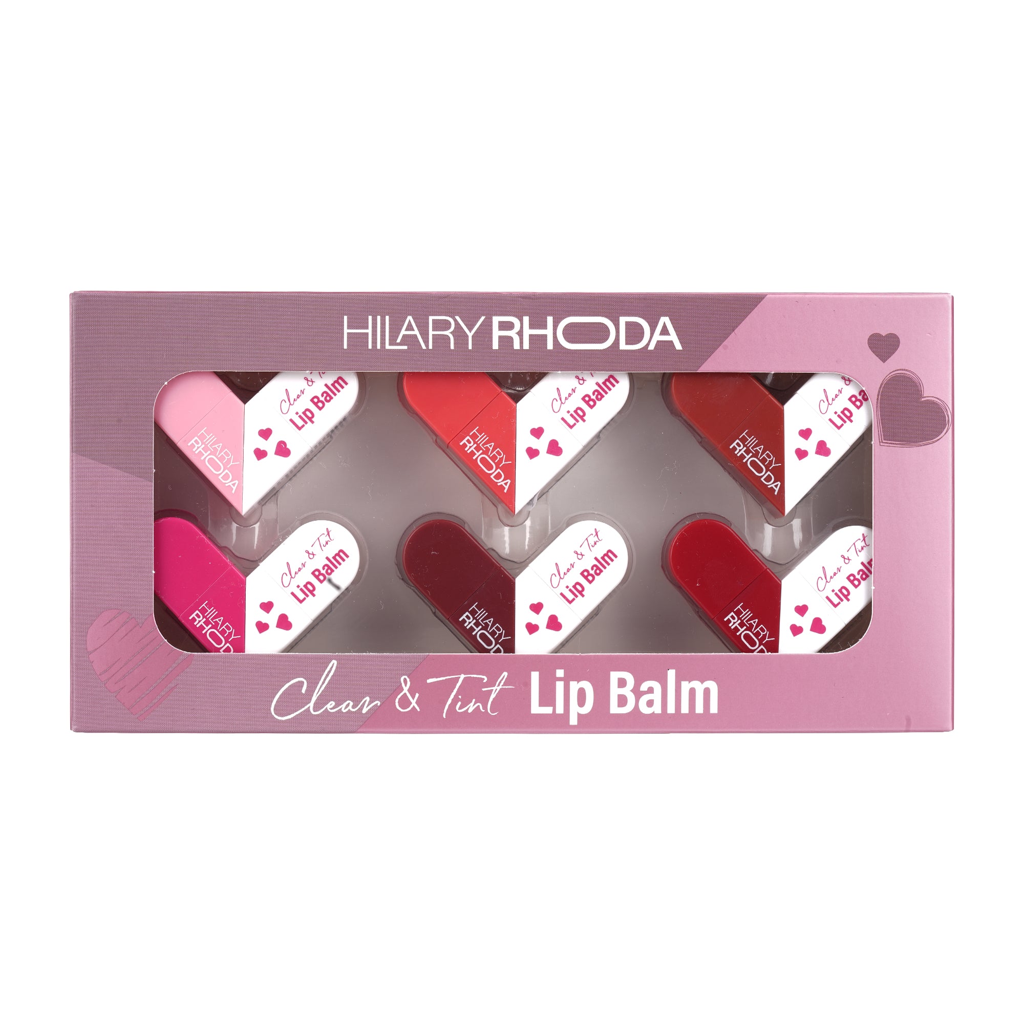 Clear & Tint Lip Balm(Set of 6)
