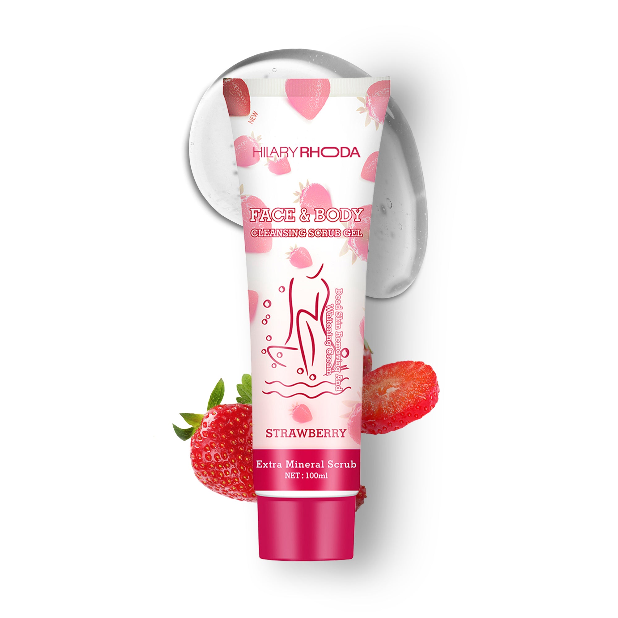 Face & Body Cleansing Scrub Gel