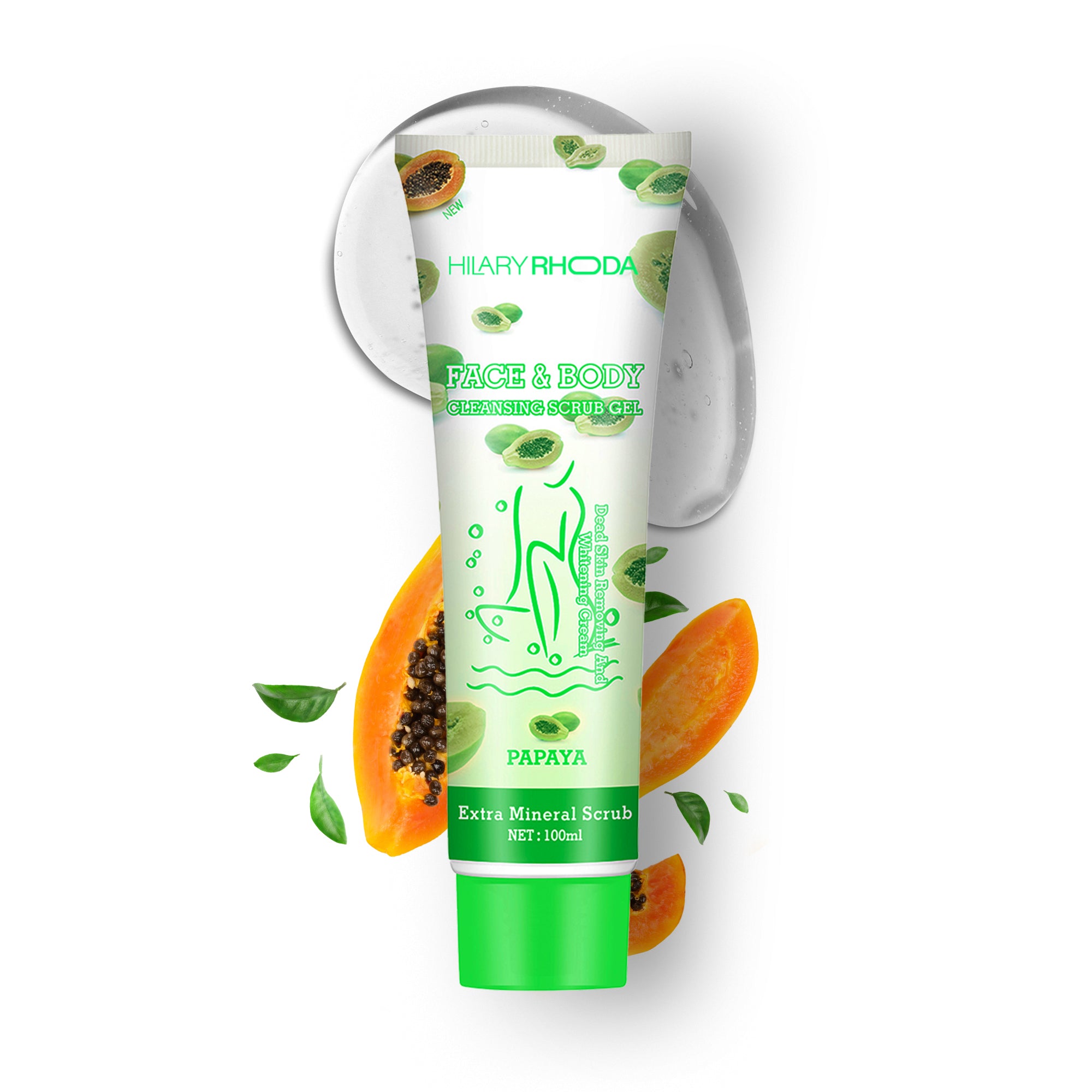 Face & Body Cleansing Scrub Gel