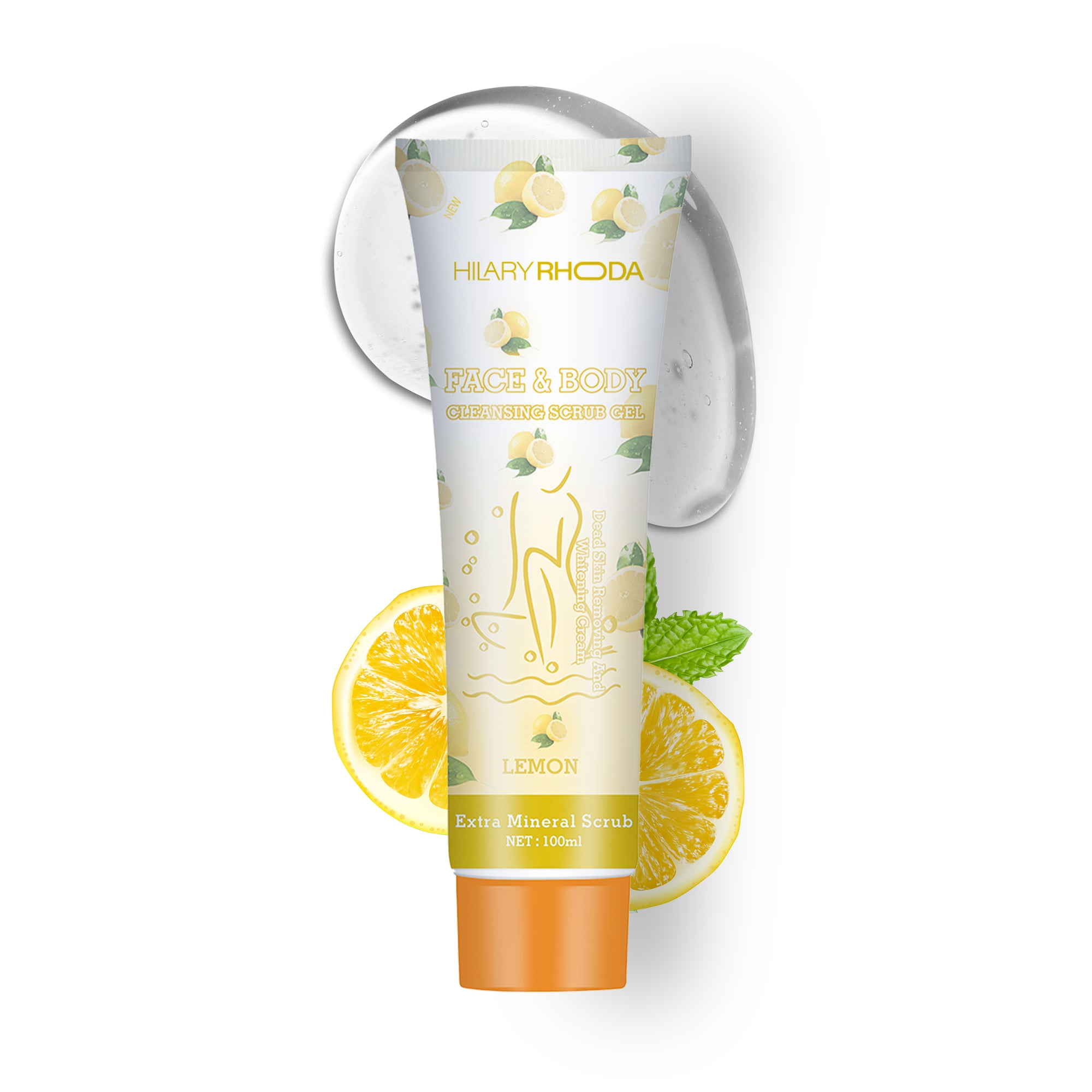 Face & Body Cleansing Scrub Gel