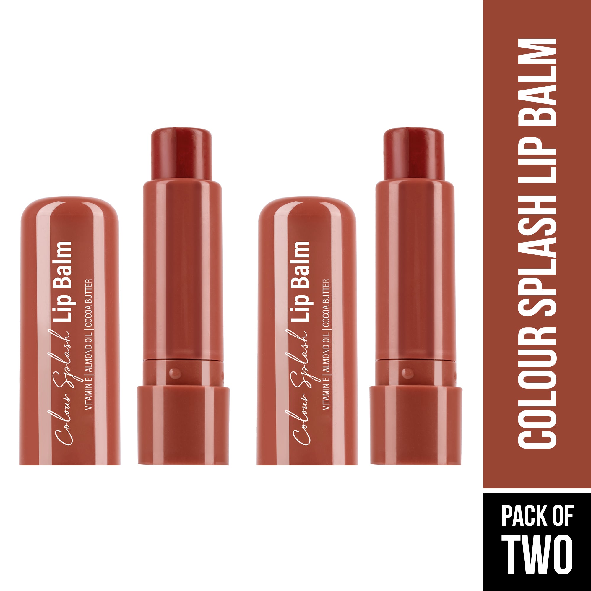 Colour Splash Lip Balm (Pack of 2)