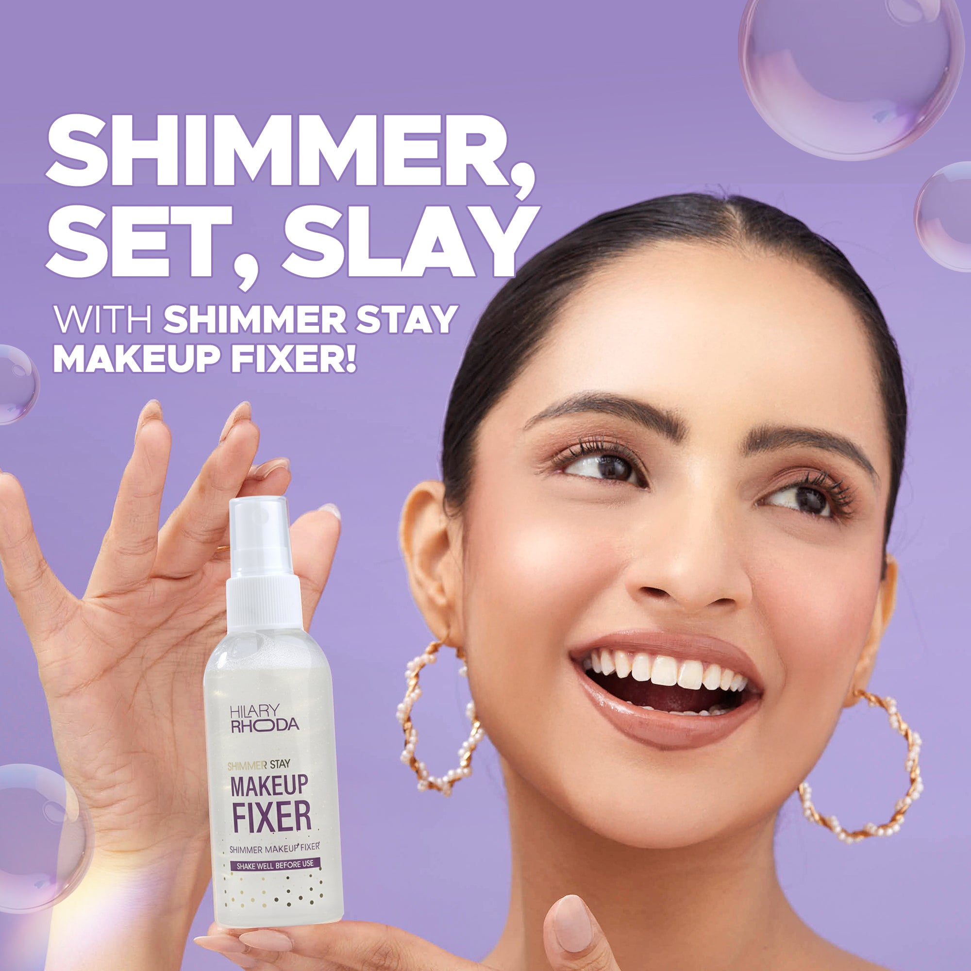 Shimmer Stay Makeup Fixer
