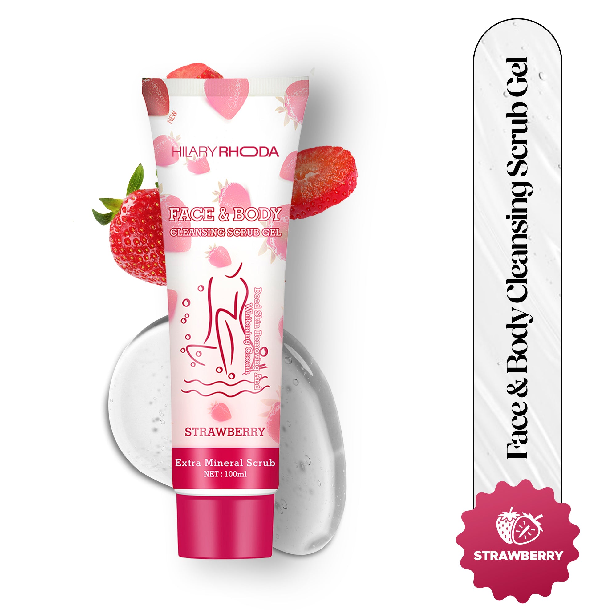 Face & Body Cleansing Scrub Gel