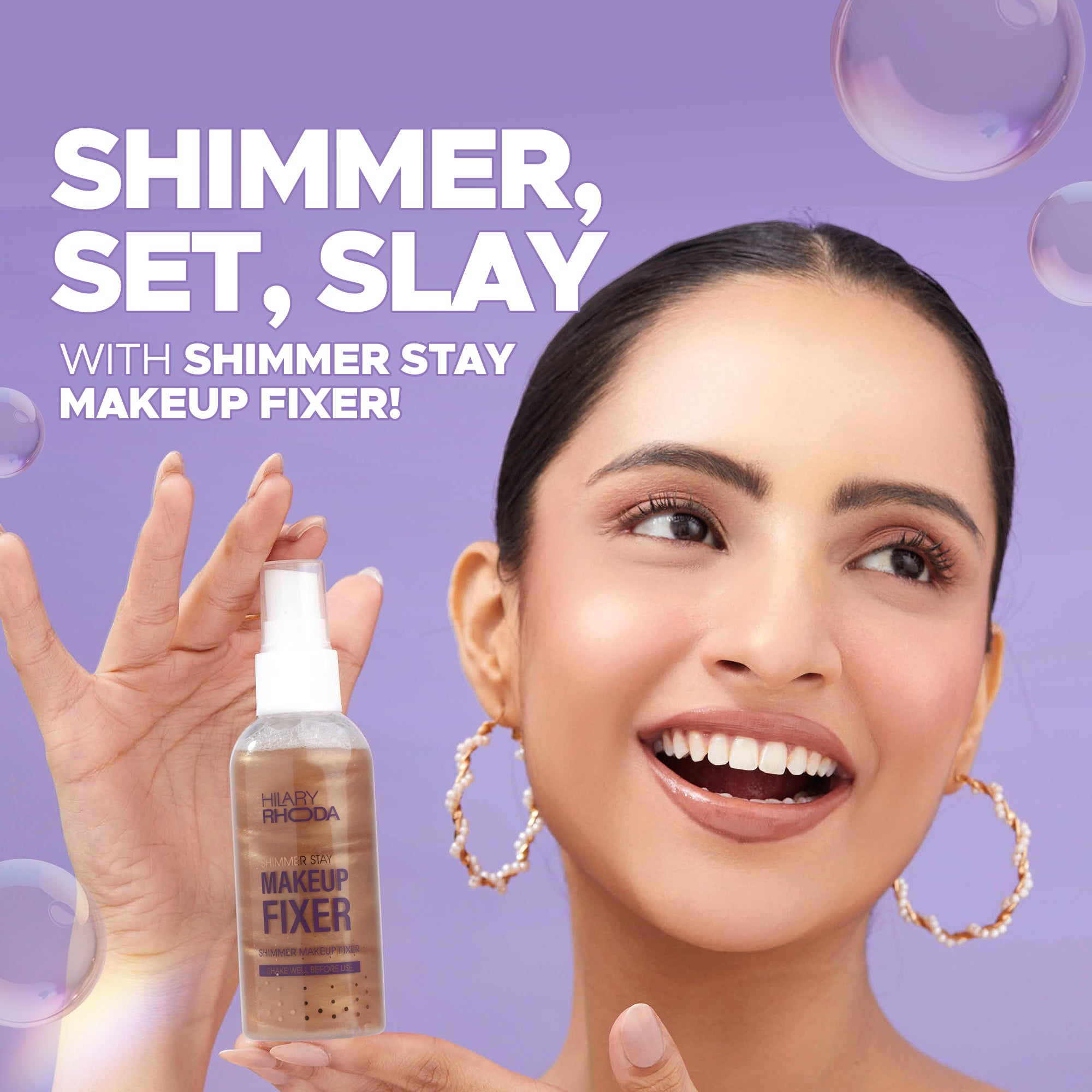 Shimmer Stay Makeup Fixer