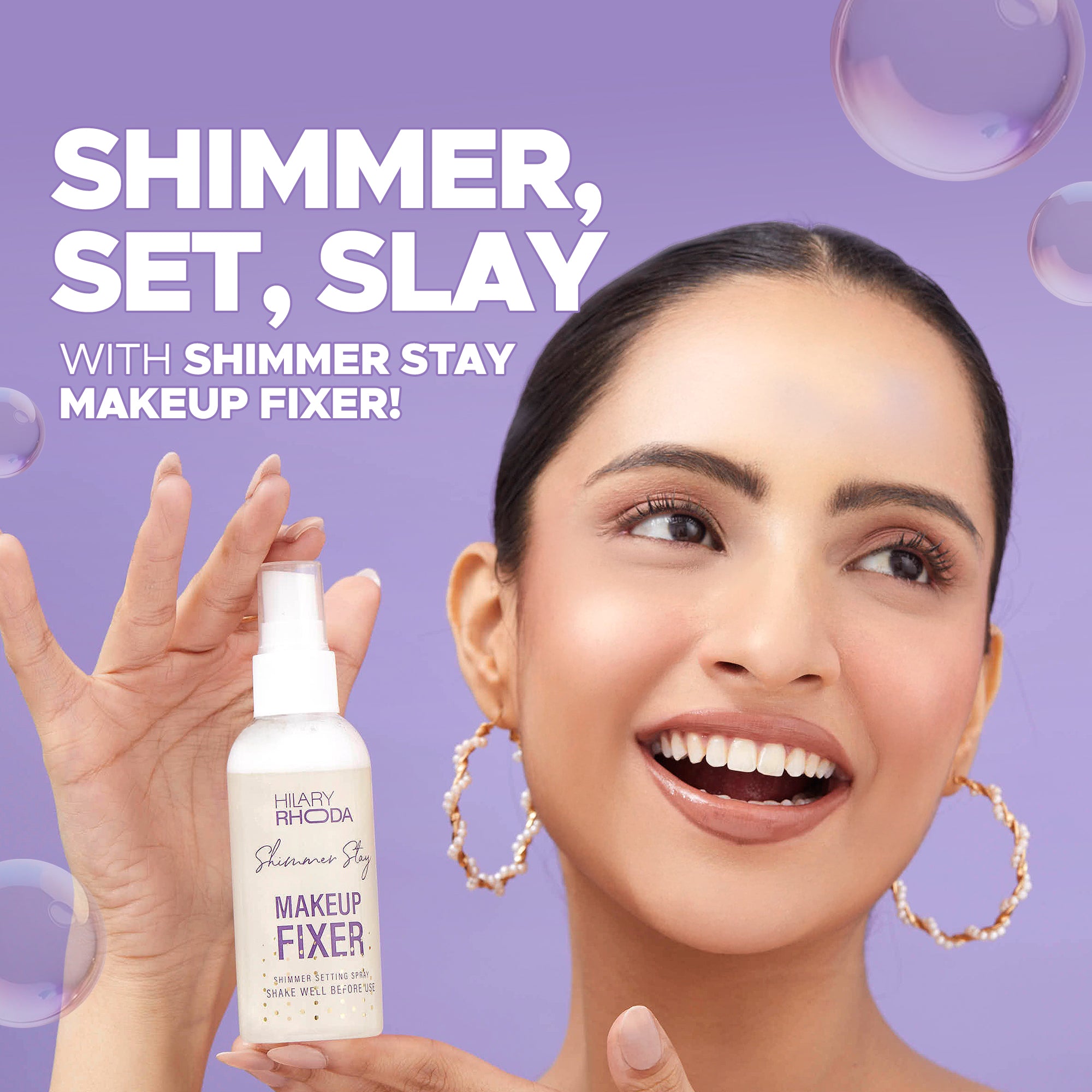 Shimmer Stay Makeup Fixer