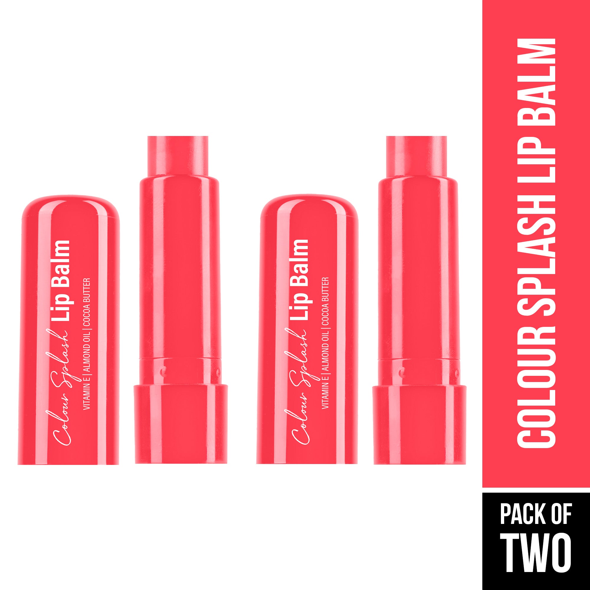 Colour Splash Lip Balm (Pack of 2)