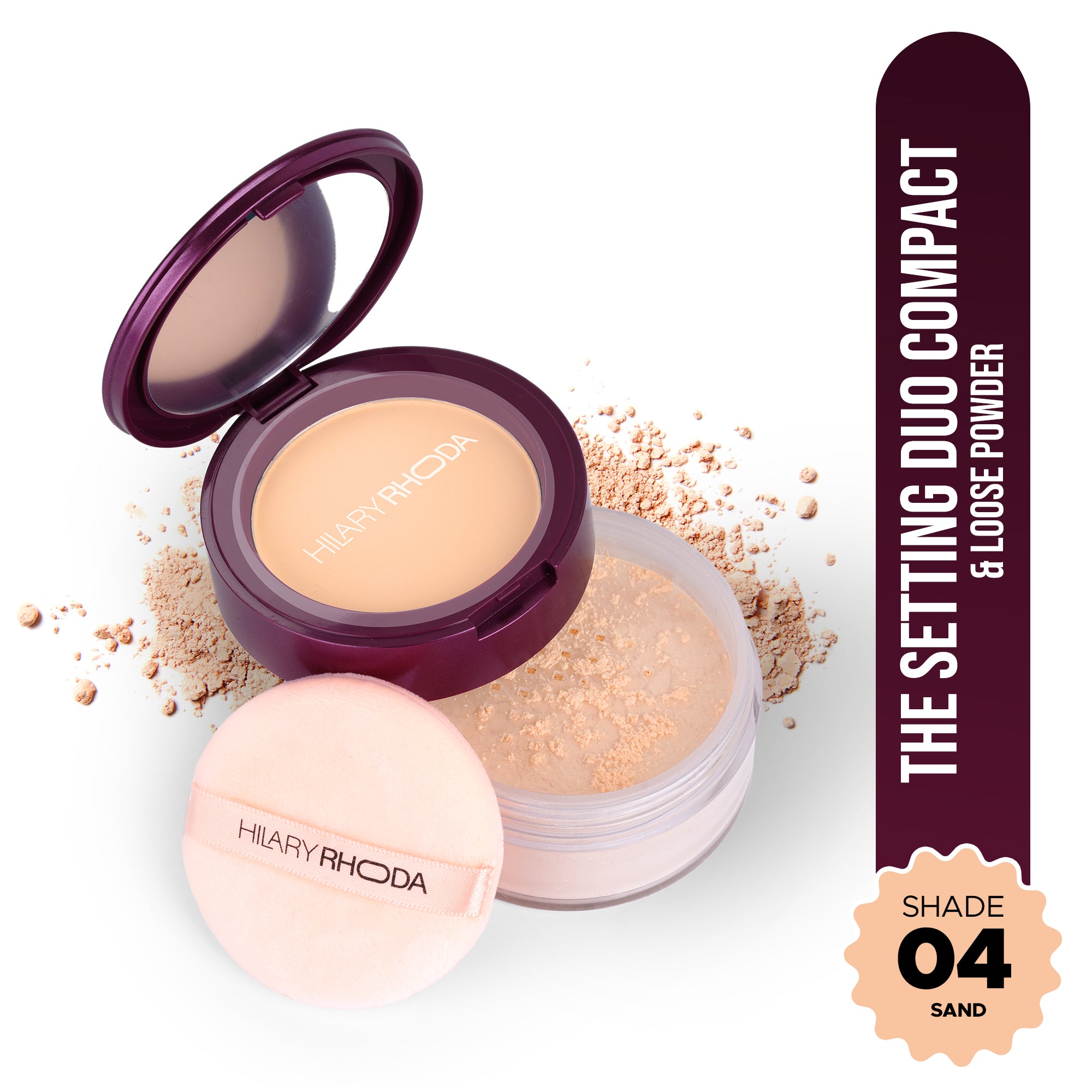 The Setting Duo Compact & Loose Powder