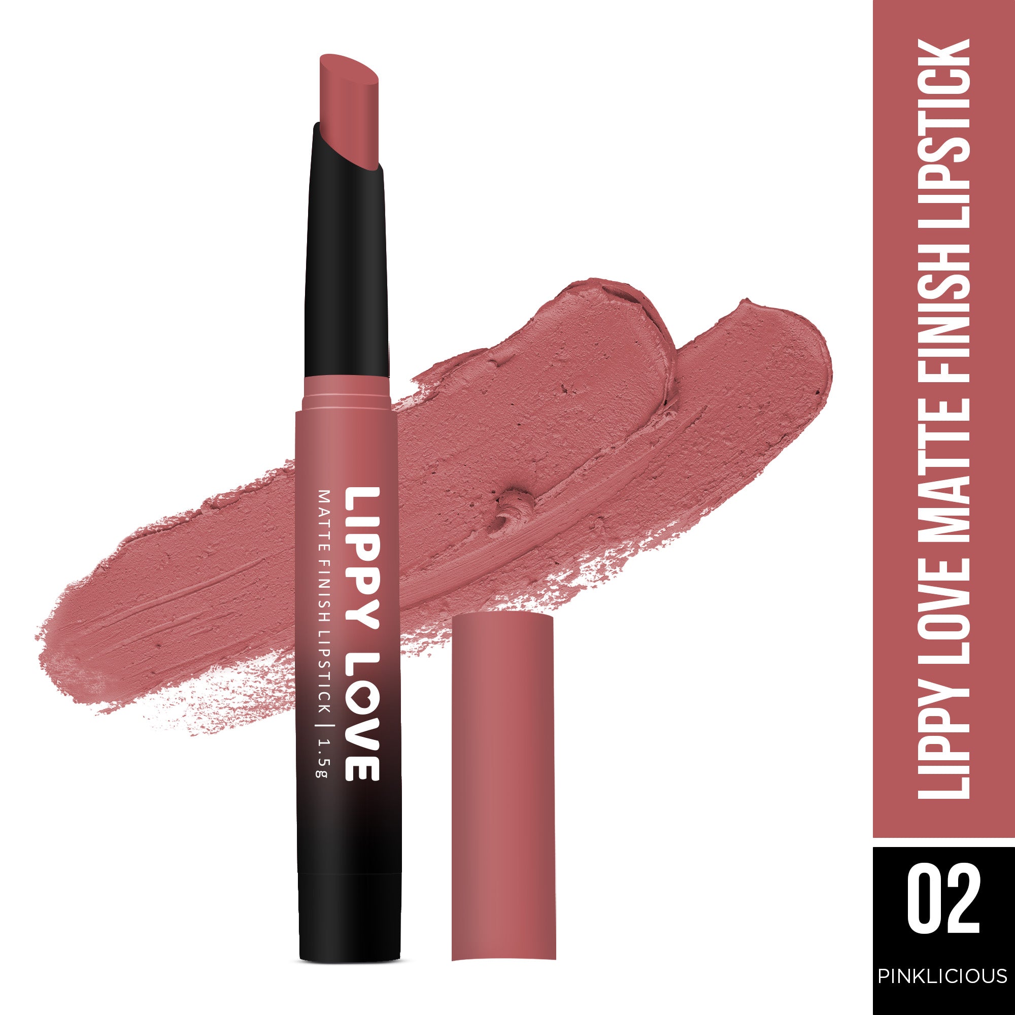 Lippy Love Matte Finish Lipstick