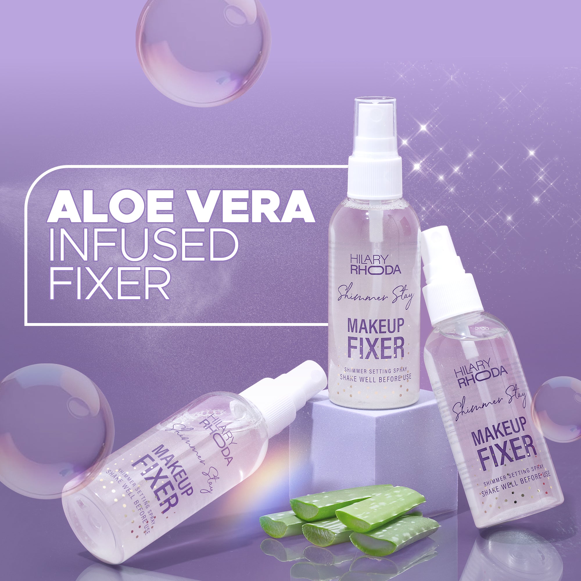 Shimmer Stay Makeup Fixer