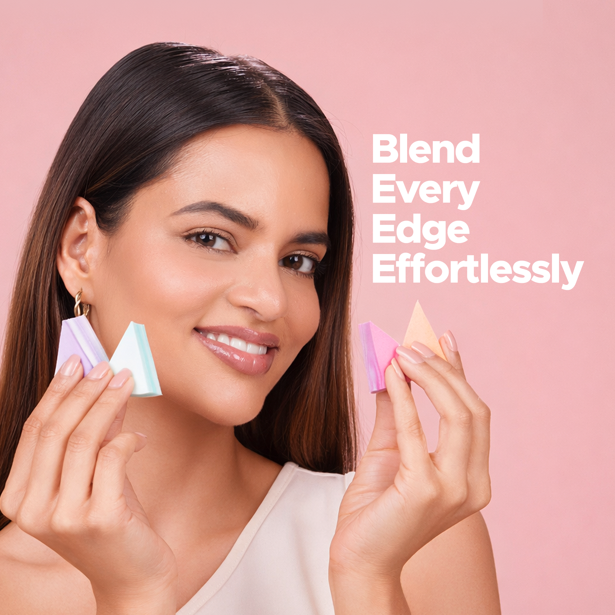 Hilary Rhoda EdgeBlender Makeup Sponge