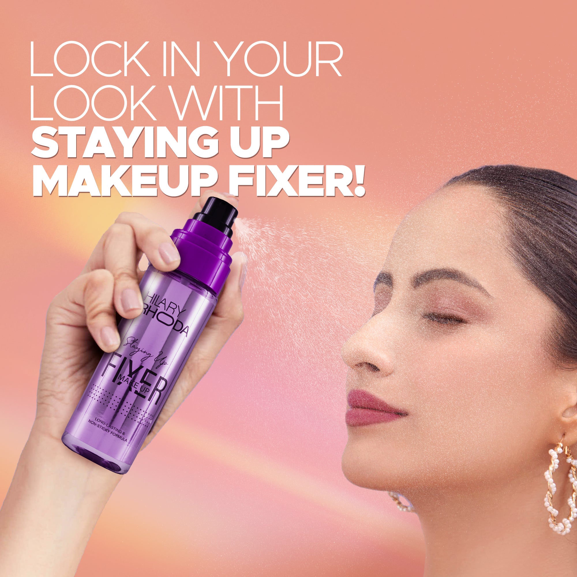 Staying Up Makeup Fixer