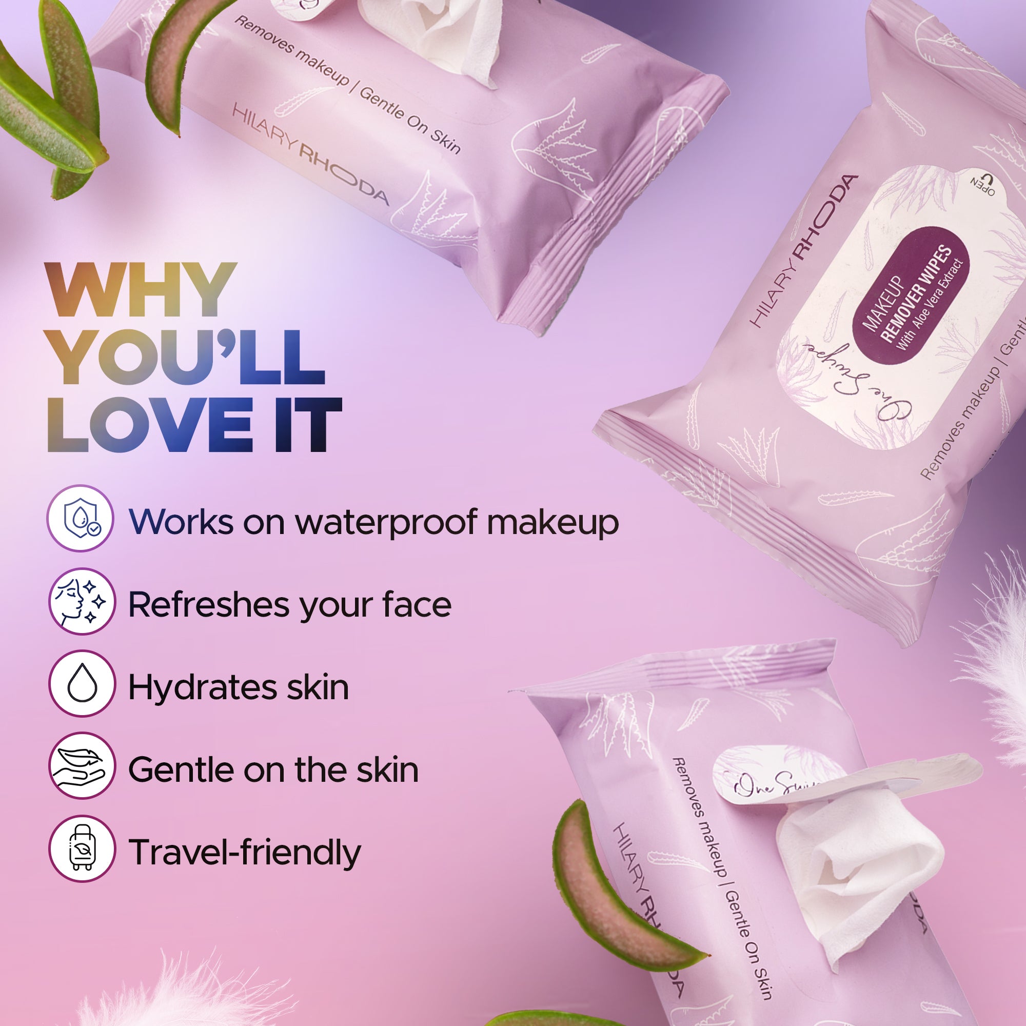 One Swipe Makeup Remover Wipes