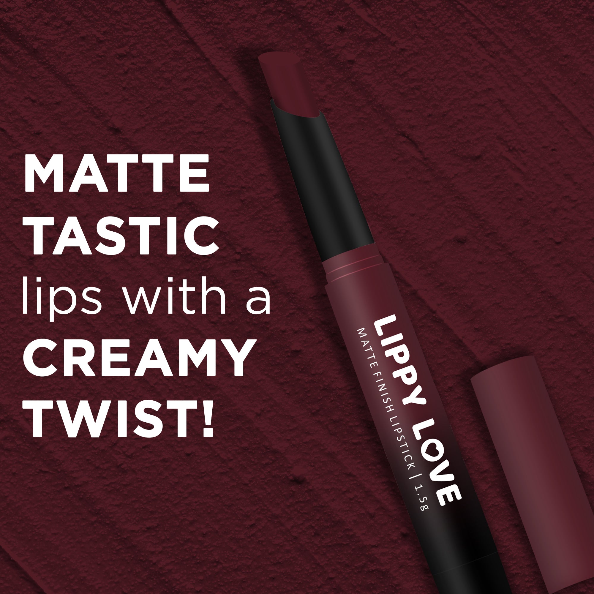 Lippy Love Matte Finish Lipstick