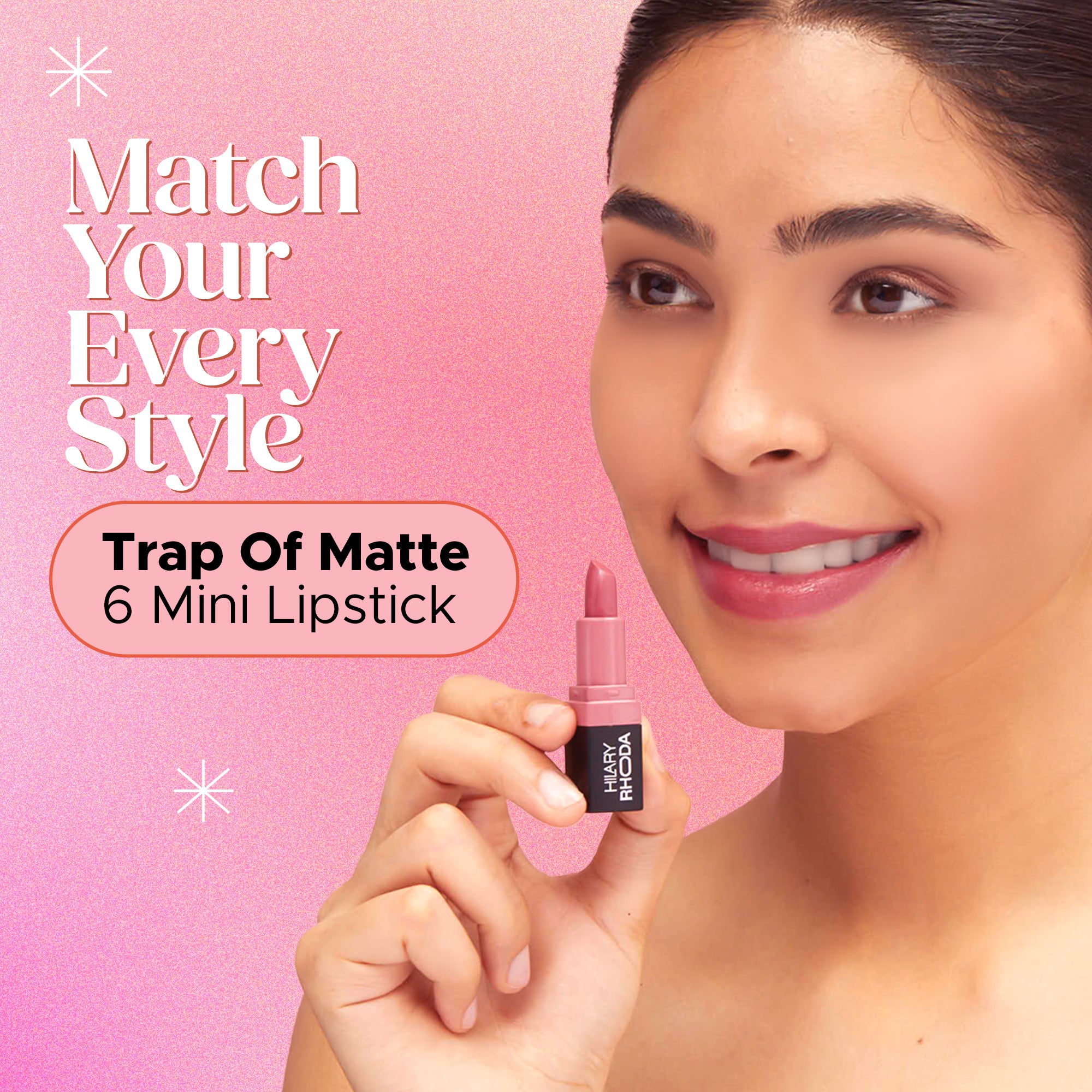 Trap Of Matte 6 Bullet Mini Lipstick