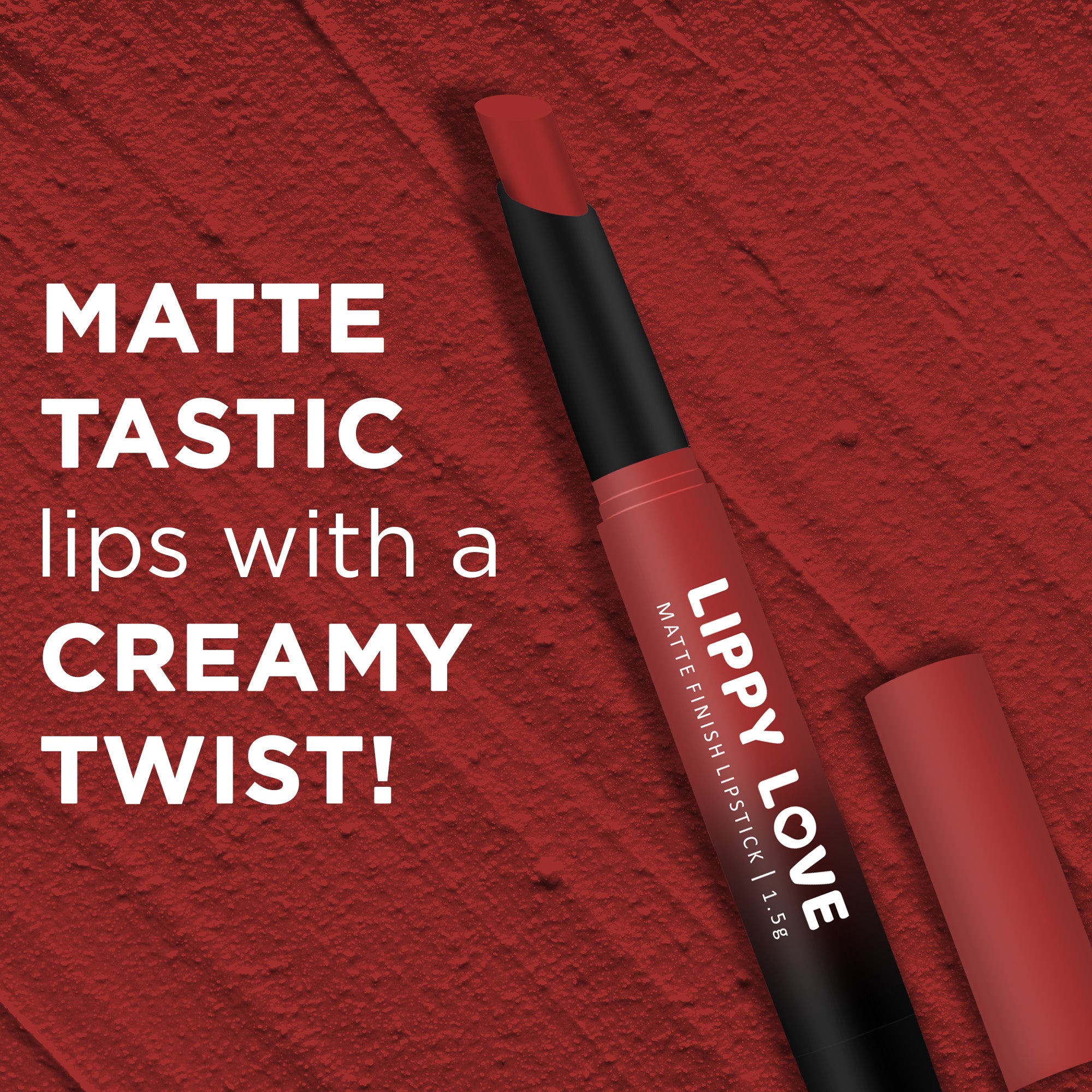 Lippy Love Matte Finish Lipstick