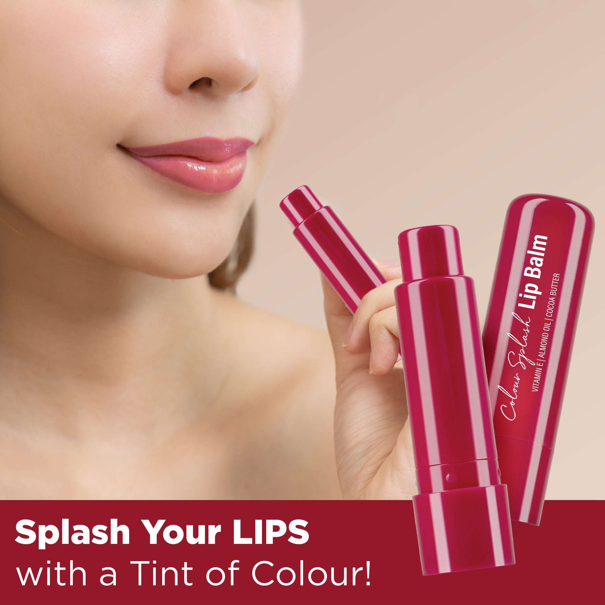 Colour Splash Lip Balm (Pack of 2)