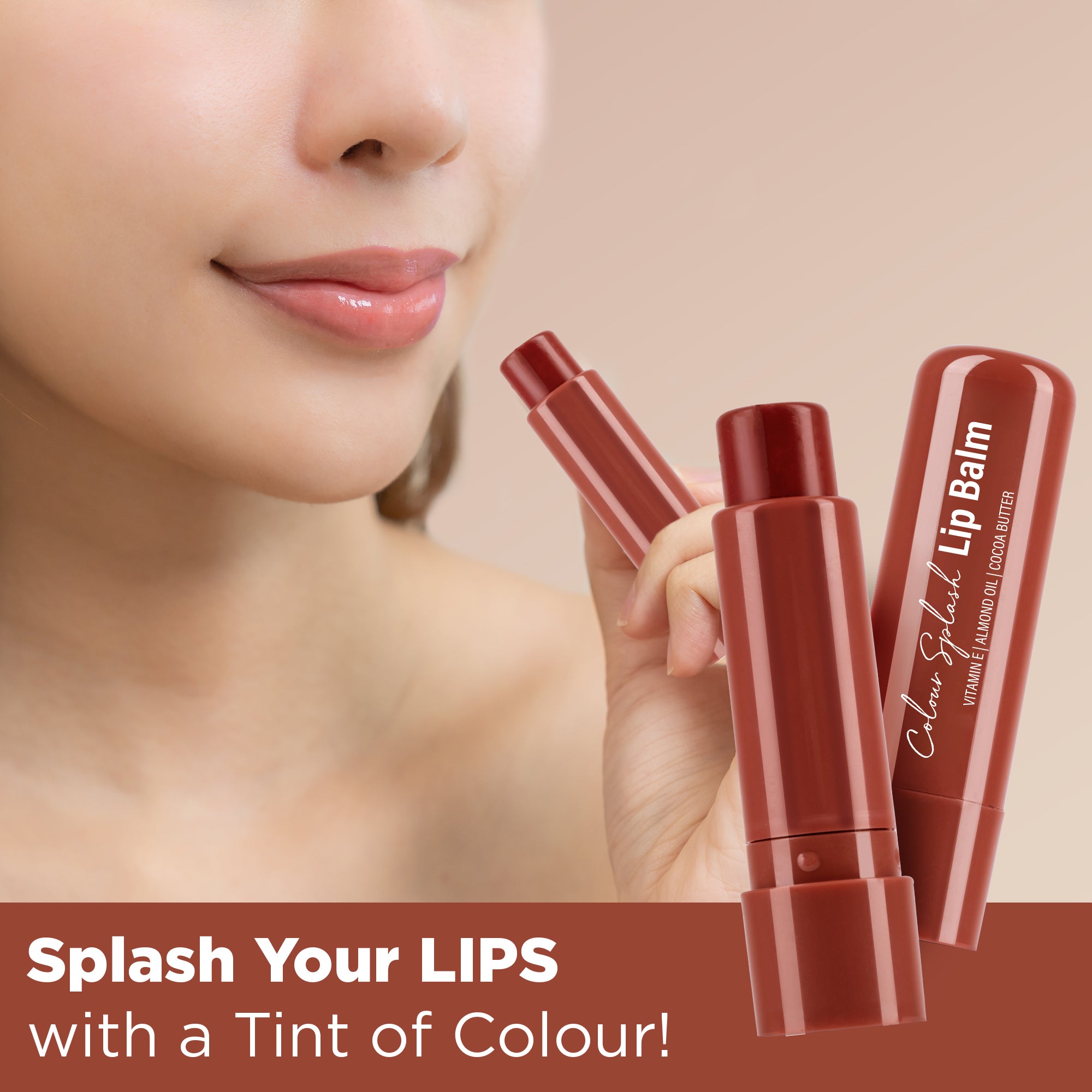 Colour Splash Lip Balm (Pack of 2)