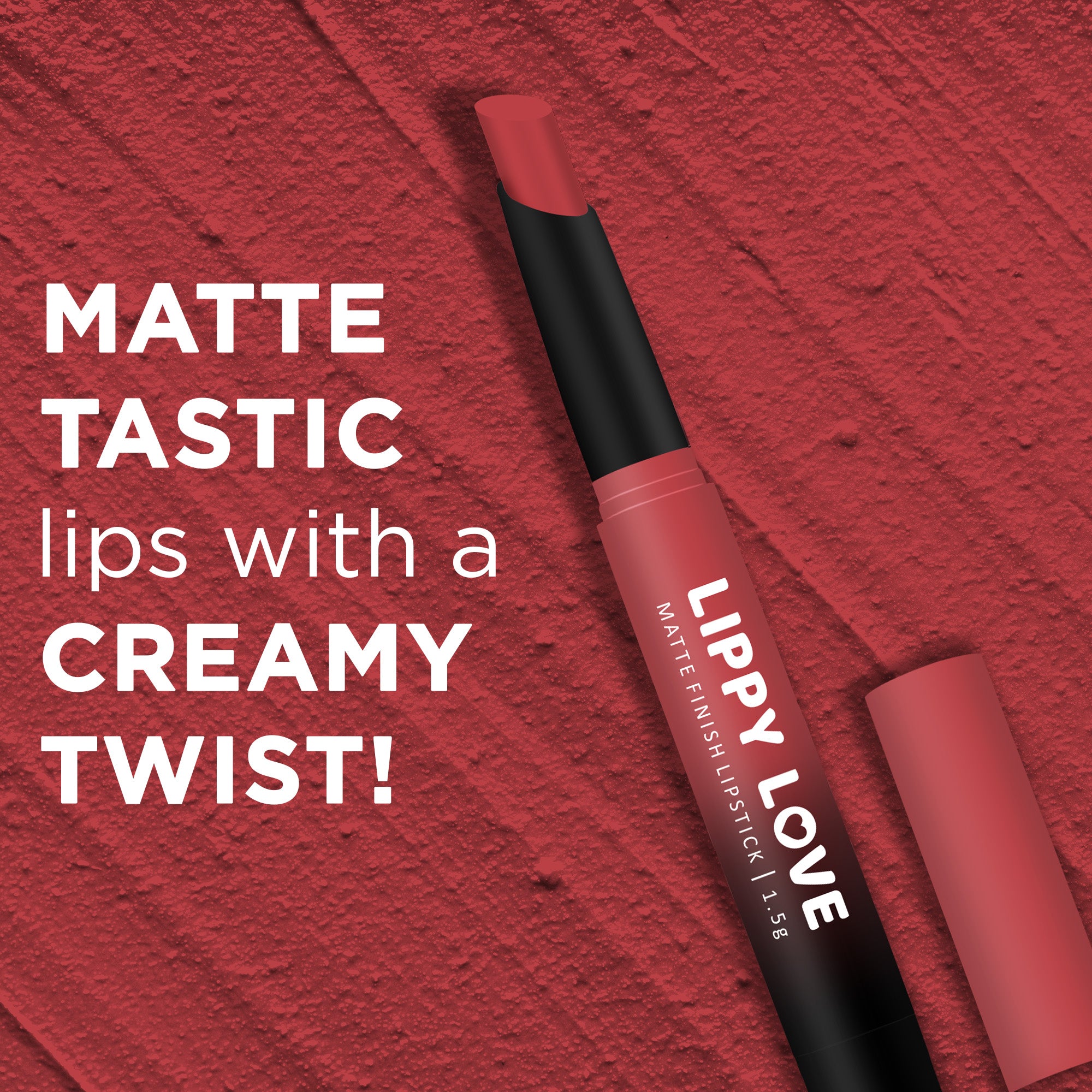 Lippy Love Matte Finish Lipstick