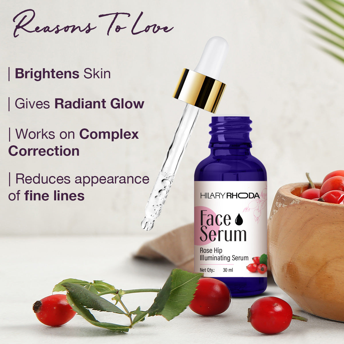 Rosehip Radiance Glow Face Serum