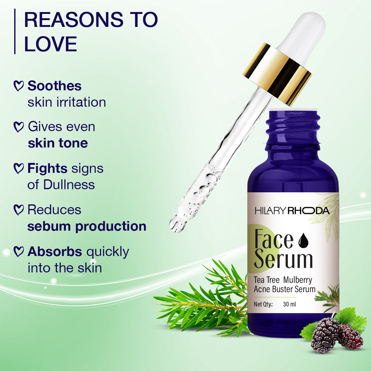Tea Tree Mulberry Acne Buster Serum
