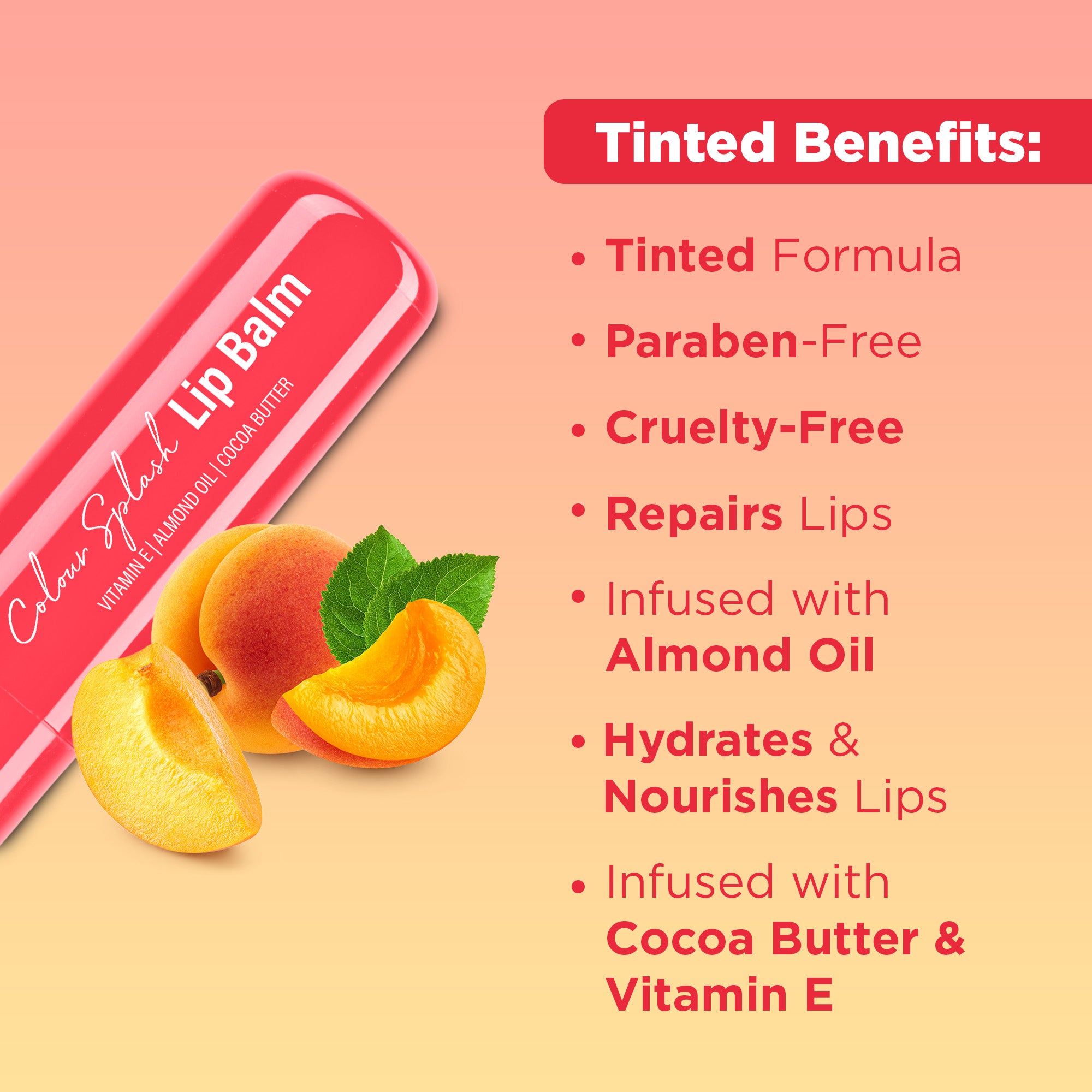 Colour Splash Lip Balm (Pack of 2)