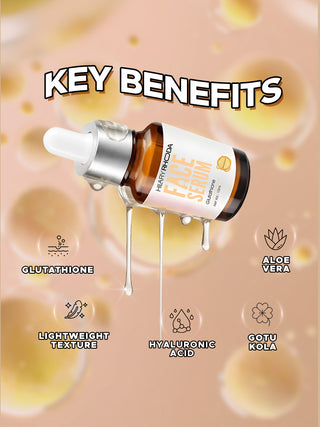 glutathione face serum benefits Serum,20000ppm Glutathione and Hyaluronic Acid Korean Serums for Women Dark Spot Improve Skin Elasticity Reduces Hyperpigmentation,Fine Lines & Wrinkles : Beauty & Personal Care Glutathione Serum
