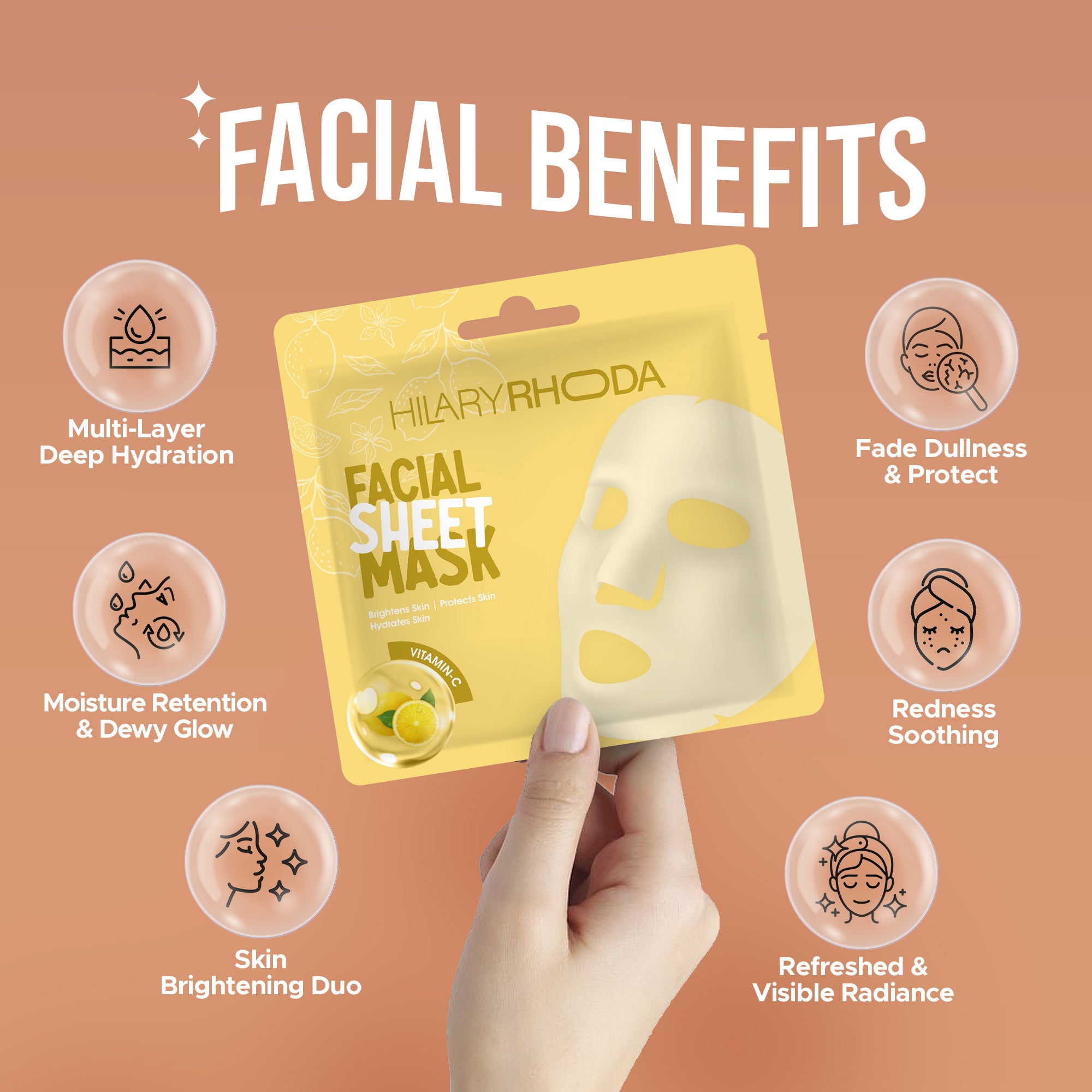 Hilary Rhoda Tea Tree Facial Sheet Mask