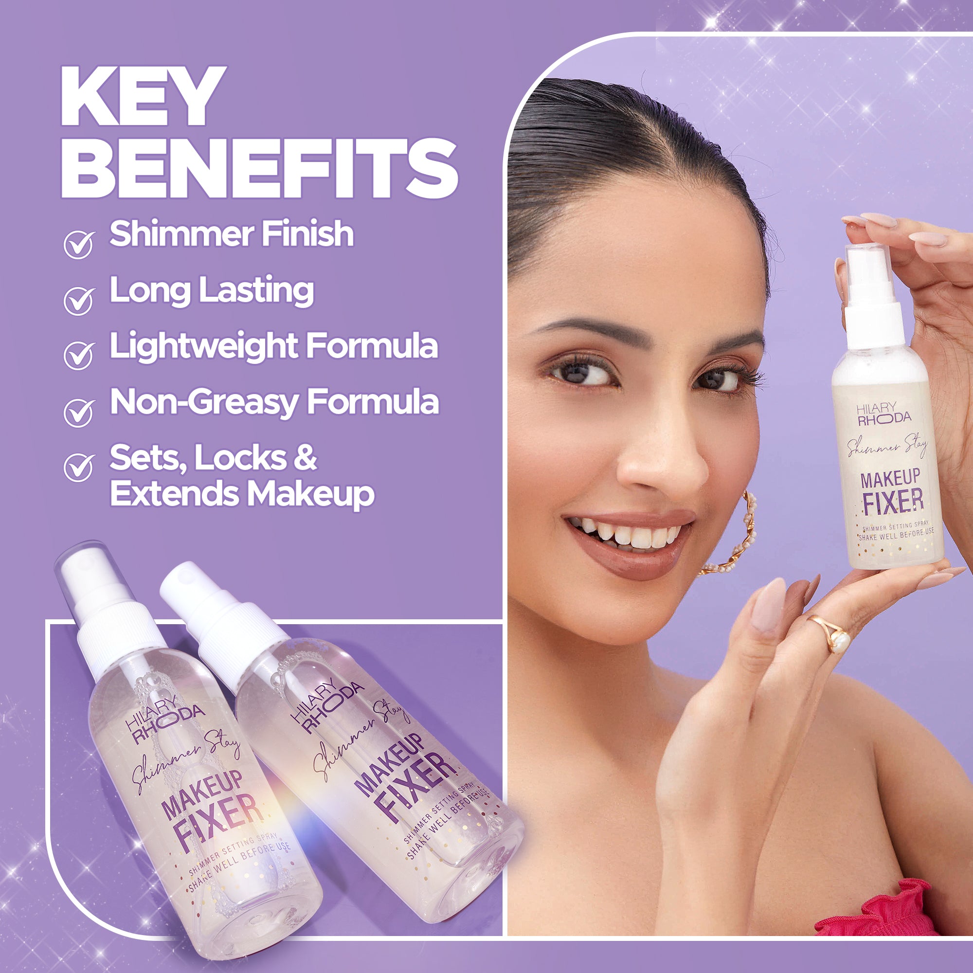 Shimmer Stay Makeup Fixer