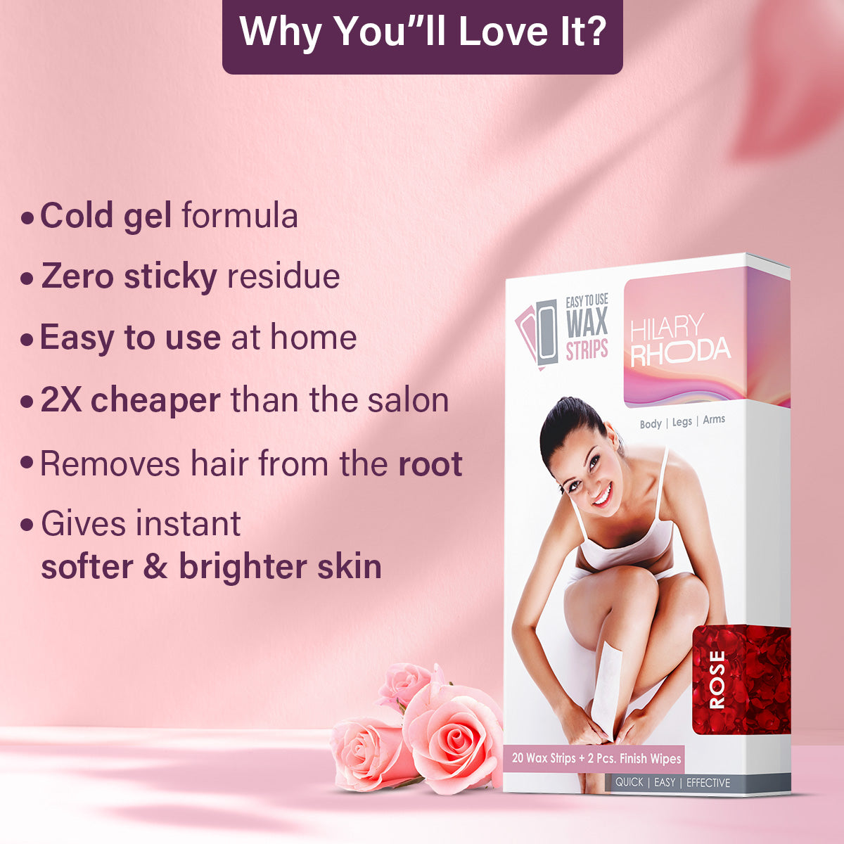 Easy To Use Wax Strips