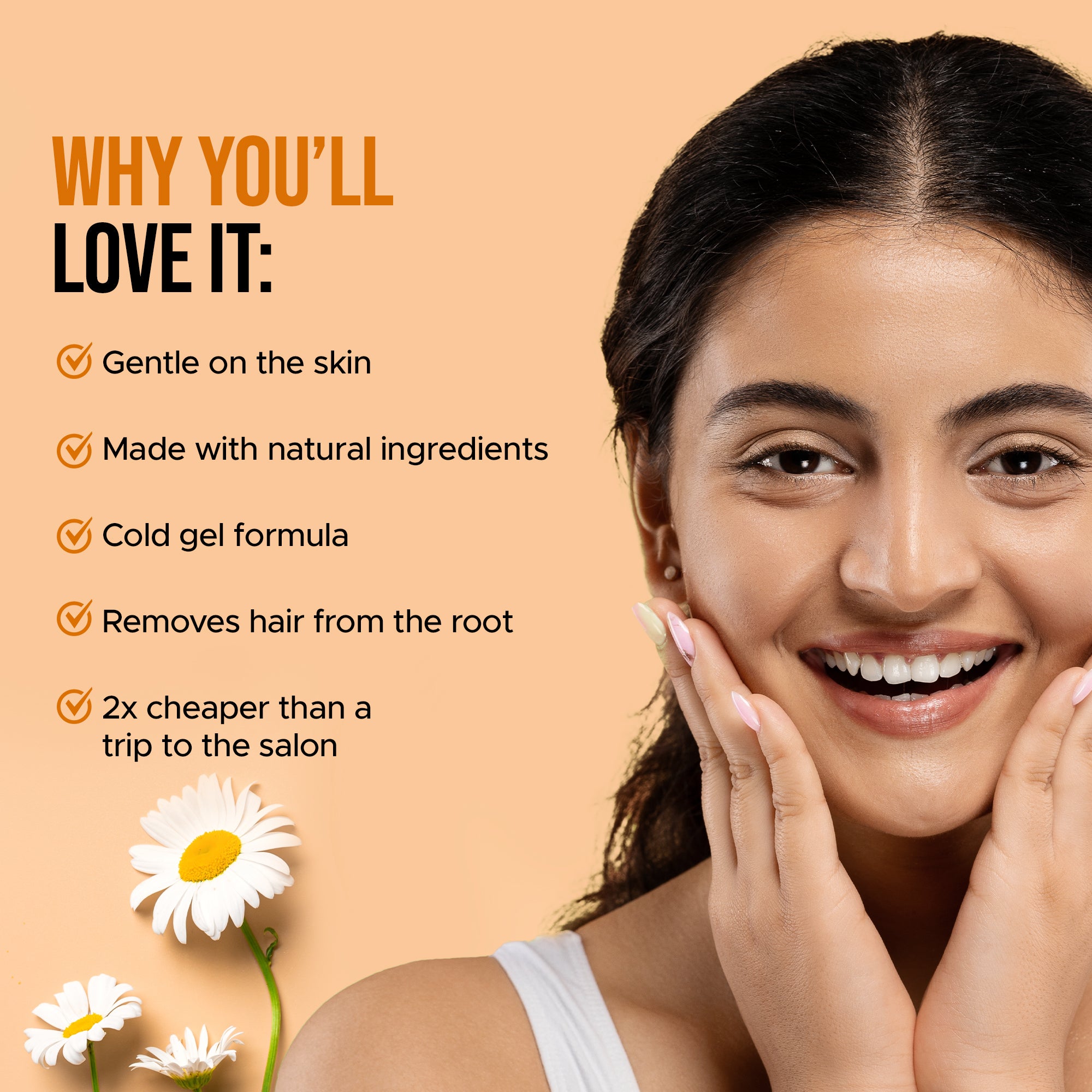 One Go Facial Wax Strips