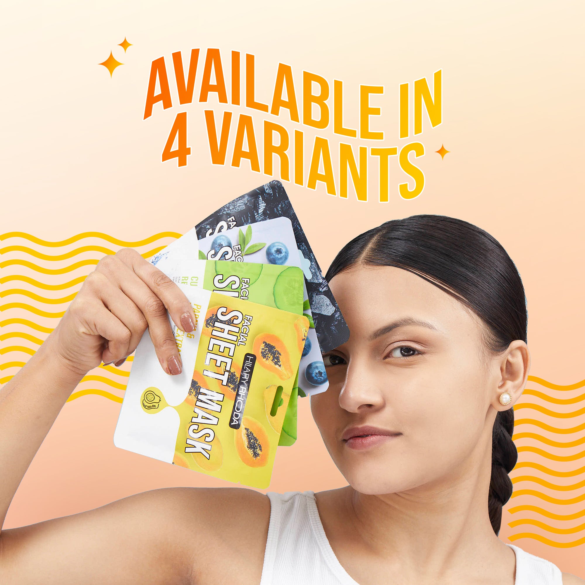 Papaya & Lemon Exfoliation Sheet Mask (Pack of 2)