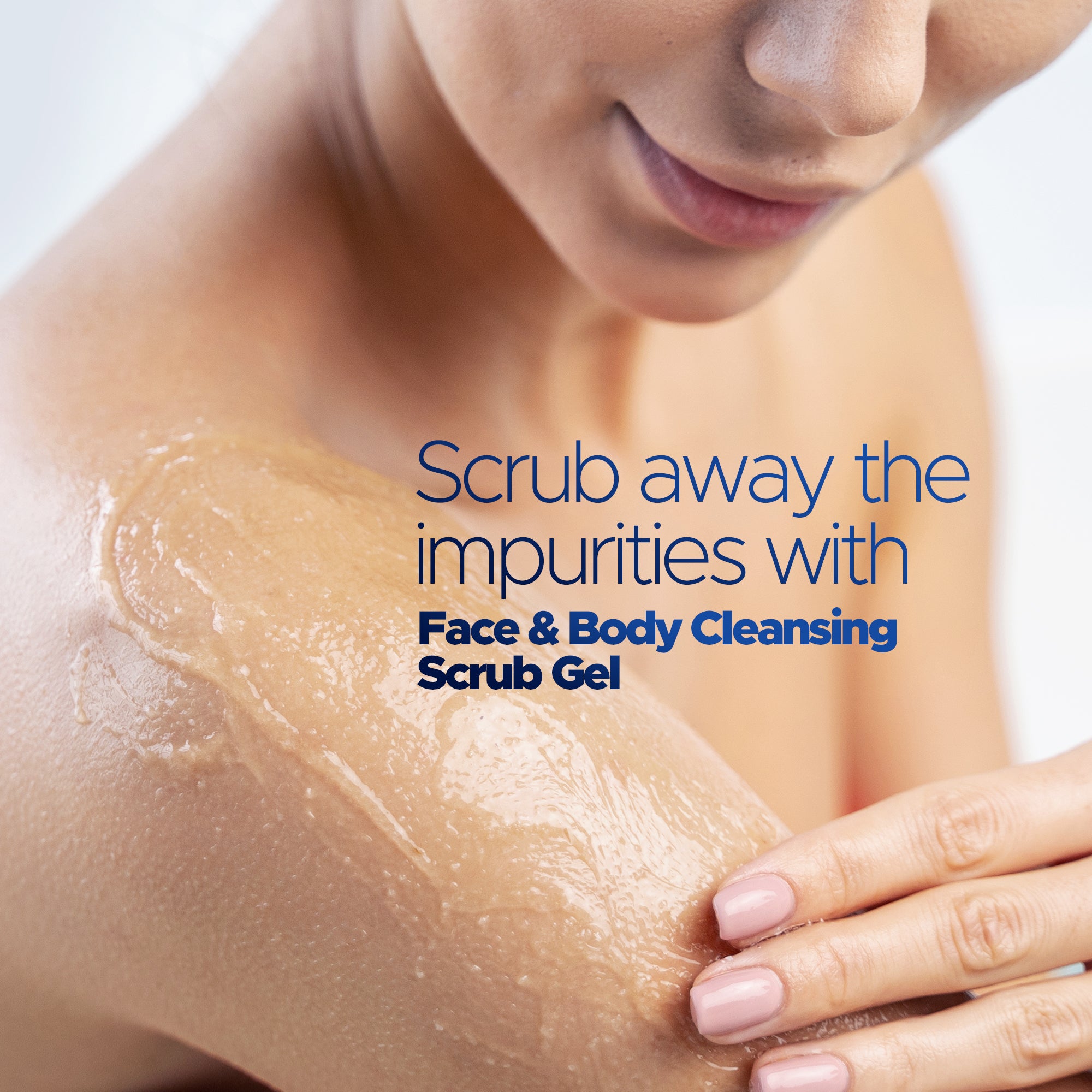 Face & Body Cleansing Scrub Gel