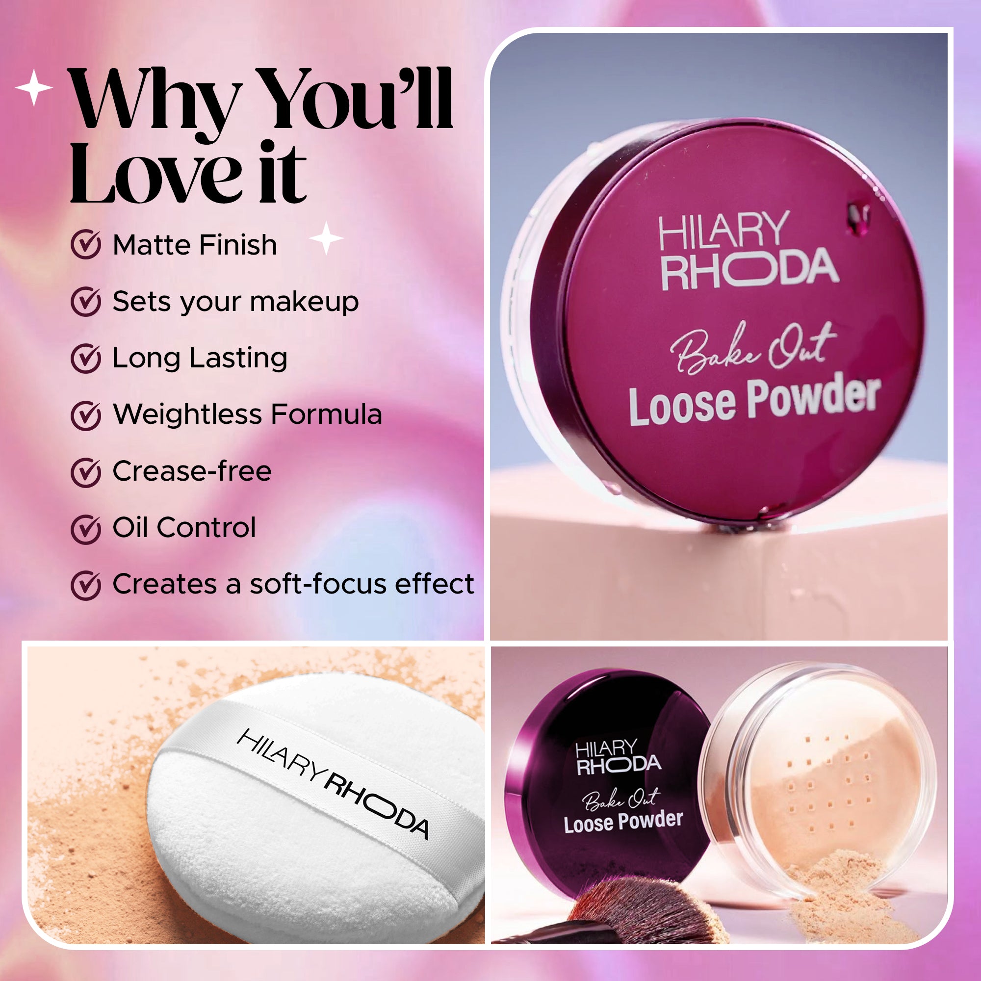 Bake Out Loose Powder