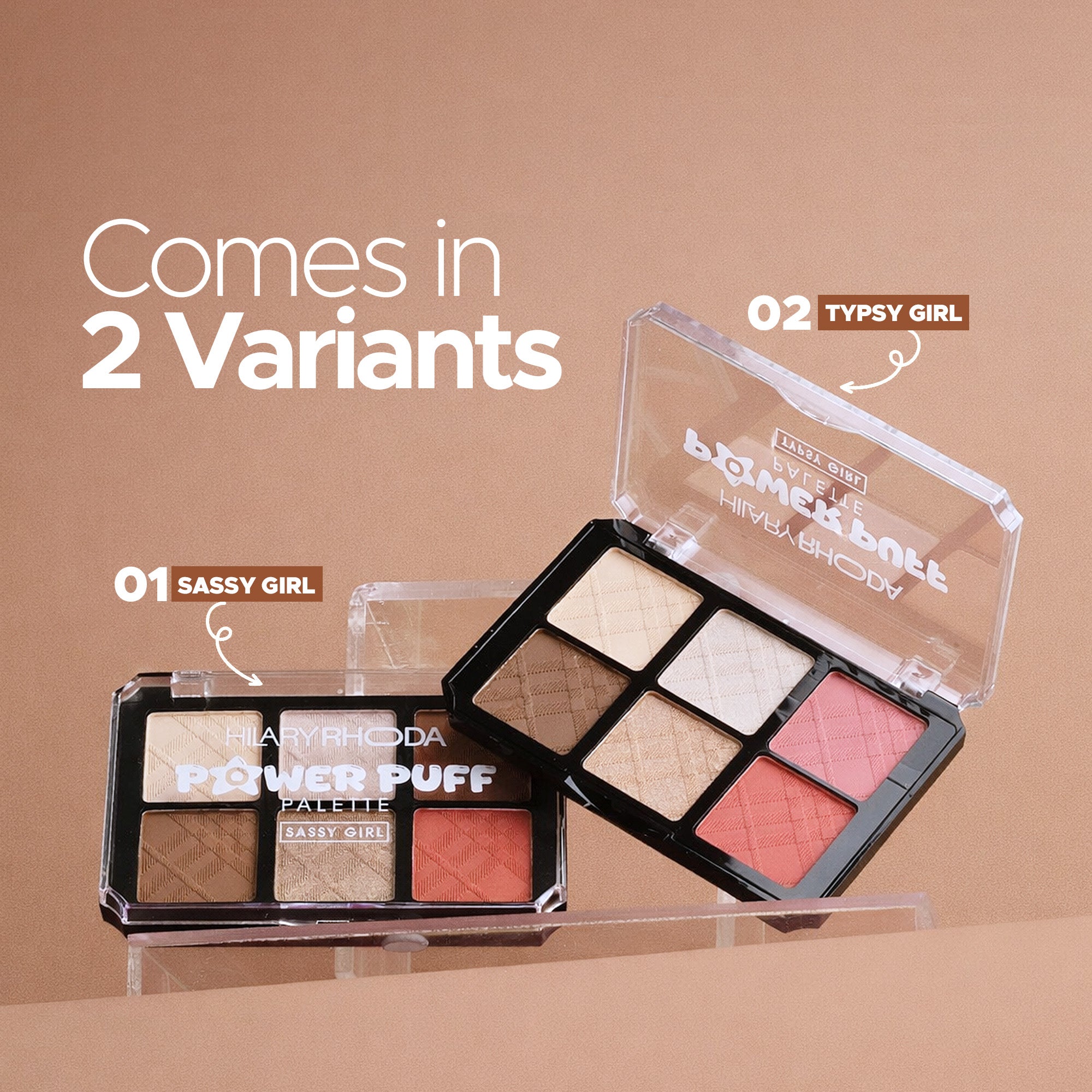 Power Puff Palette | Sassy Girl, Typsy Girl