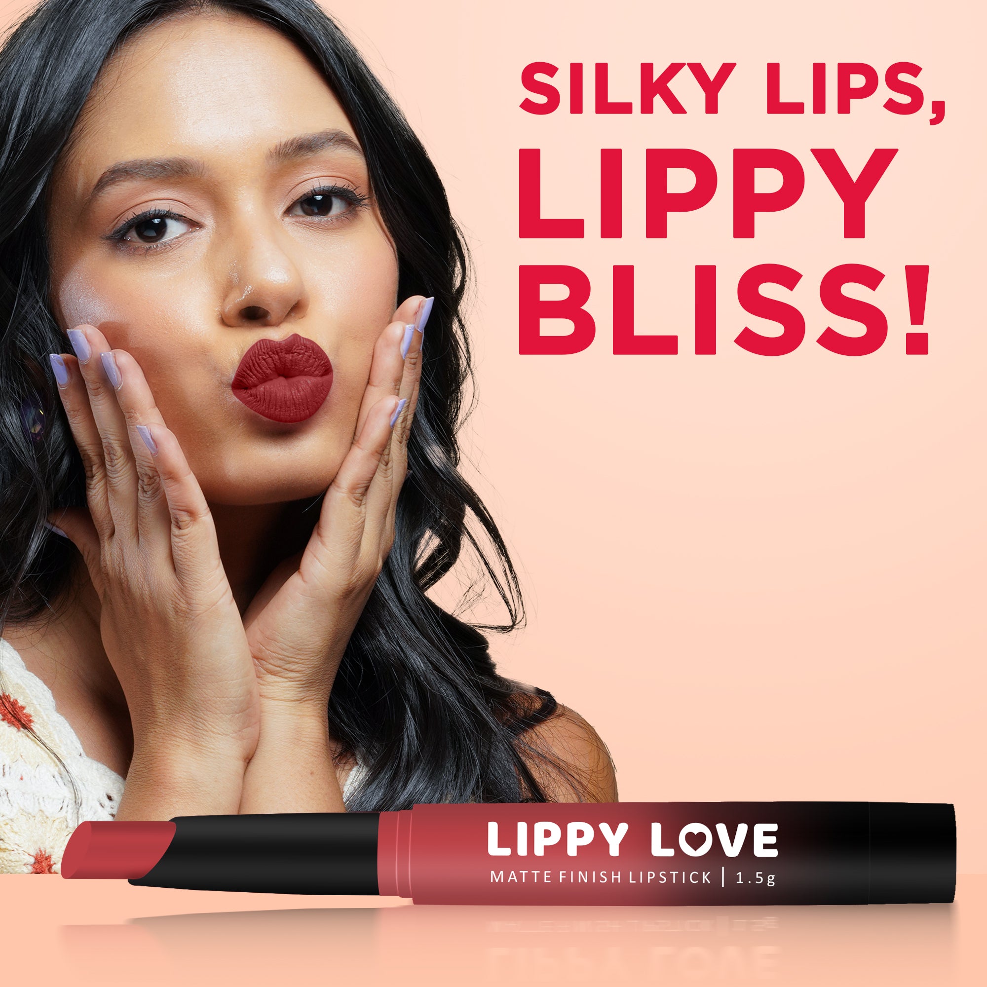 Lippy Love Matte Finish Lipstick