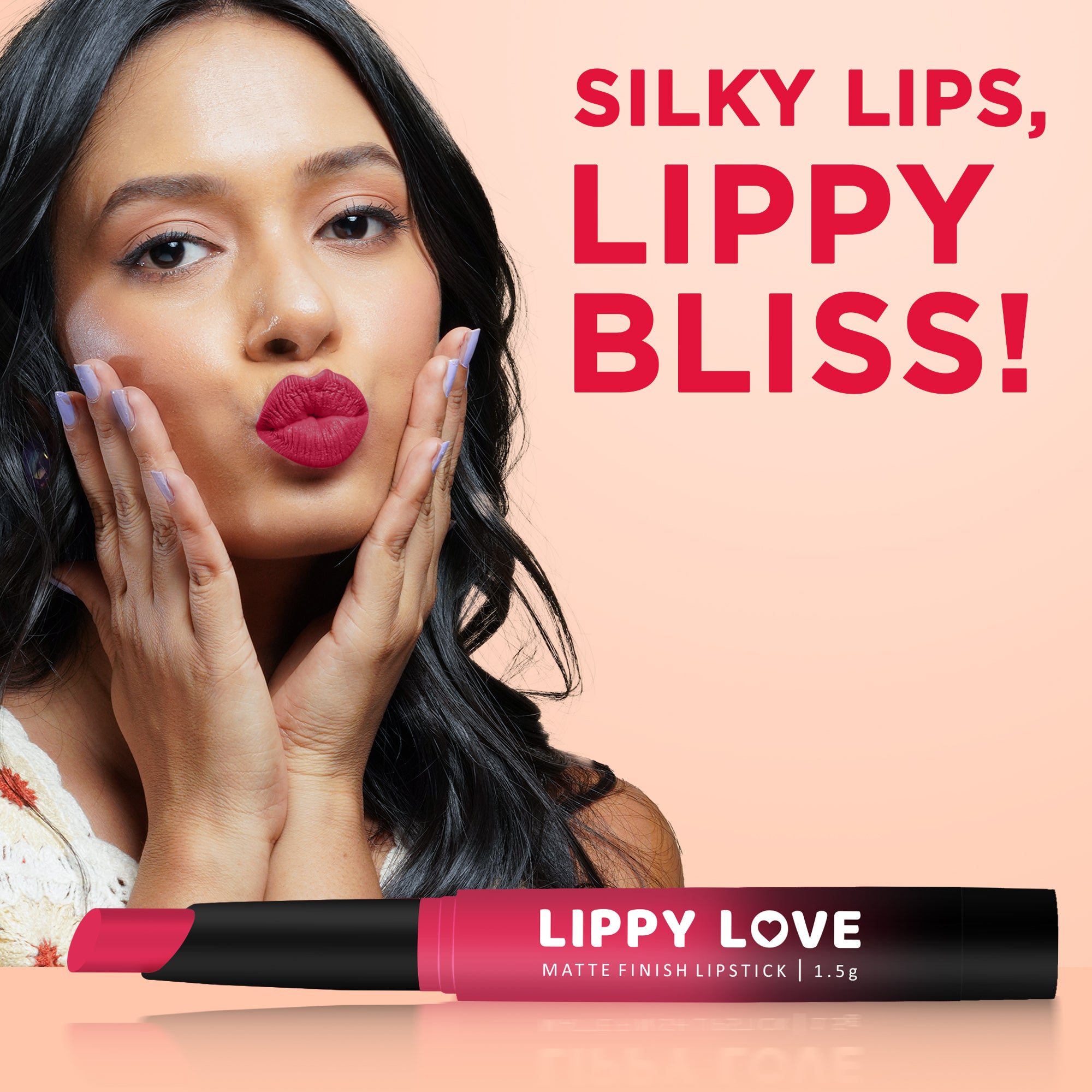 Lippy Love Matte Finish Lipstick