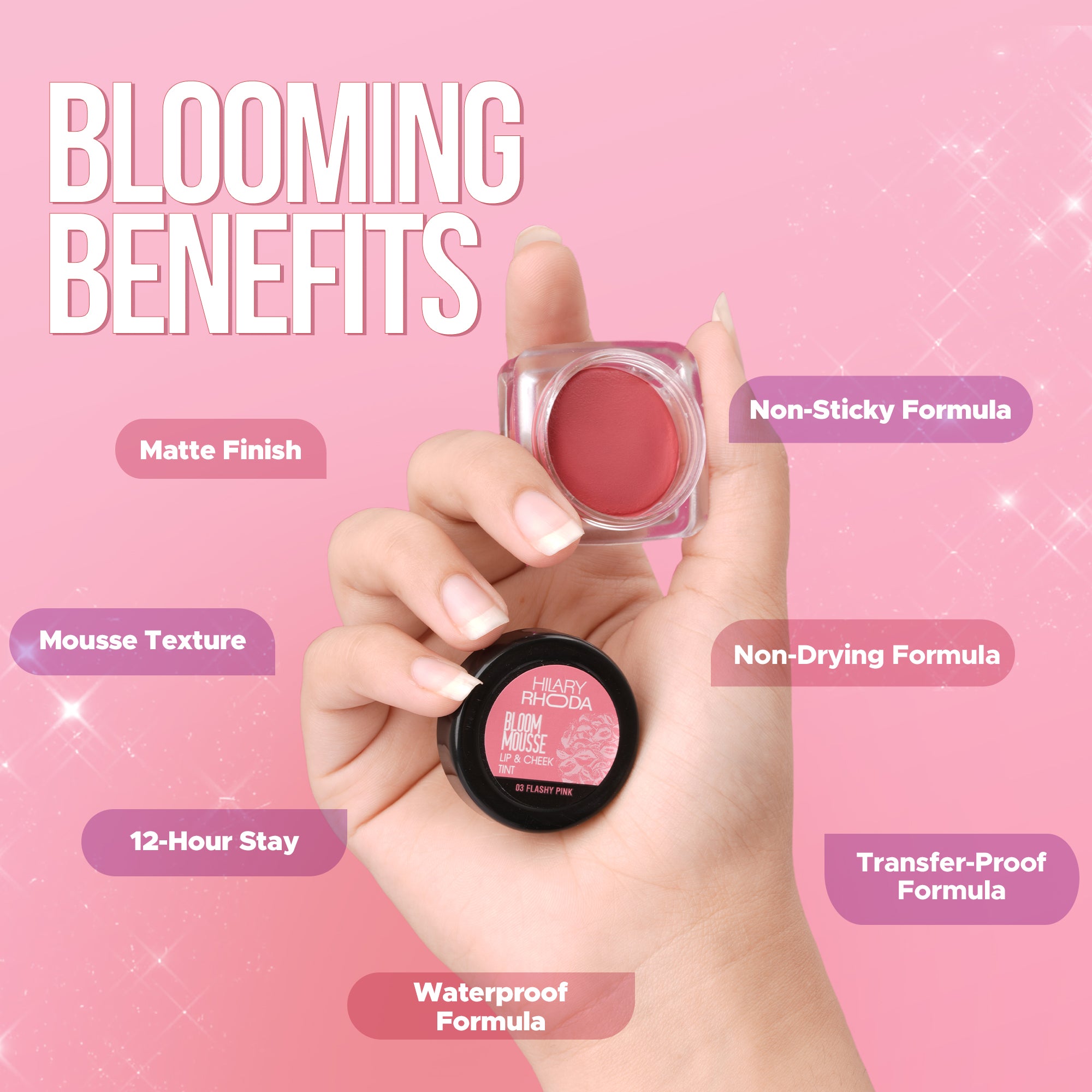 Bloom Mousse Lip N Cheek Tint