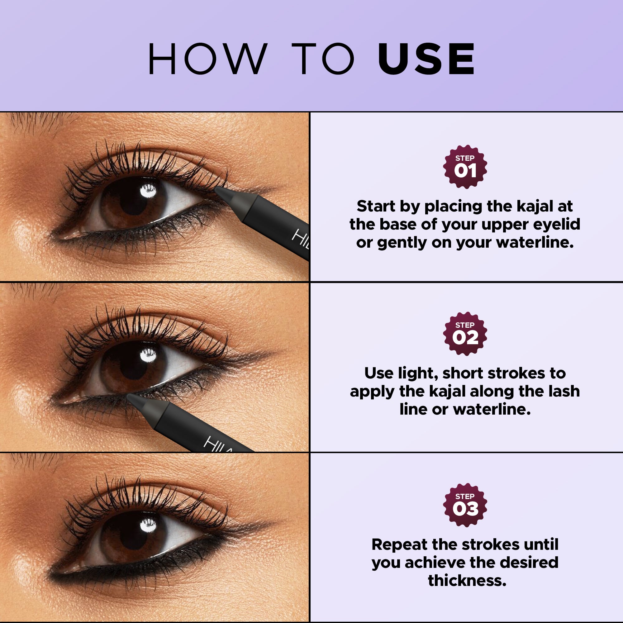 Ultra Black Kajal With Sharpener