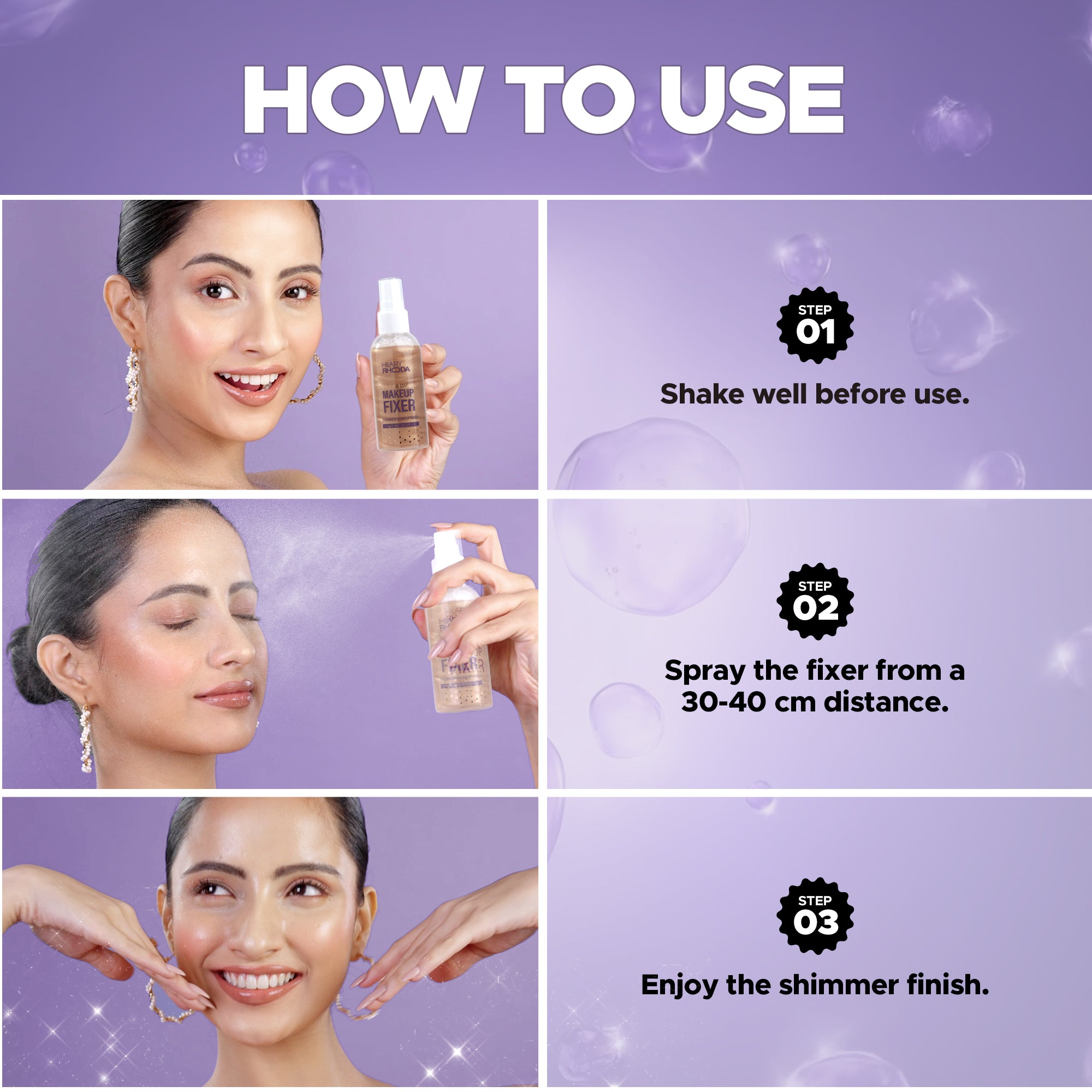 Shimmer Stay Makeup Fixer