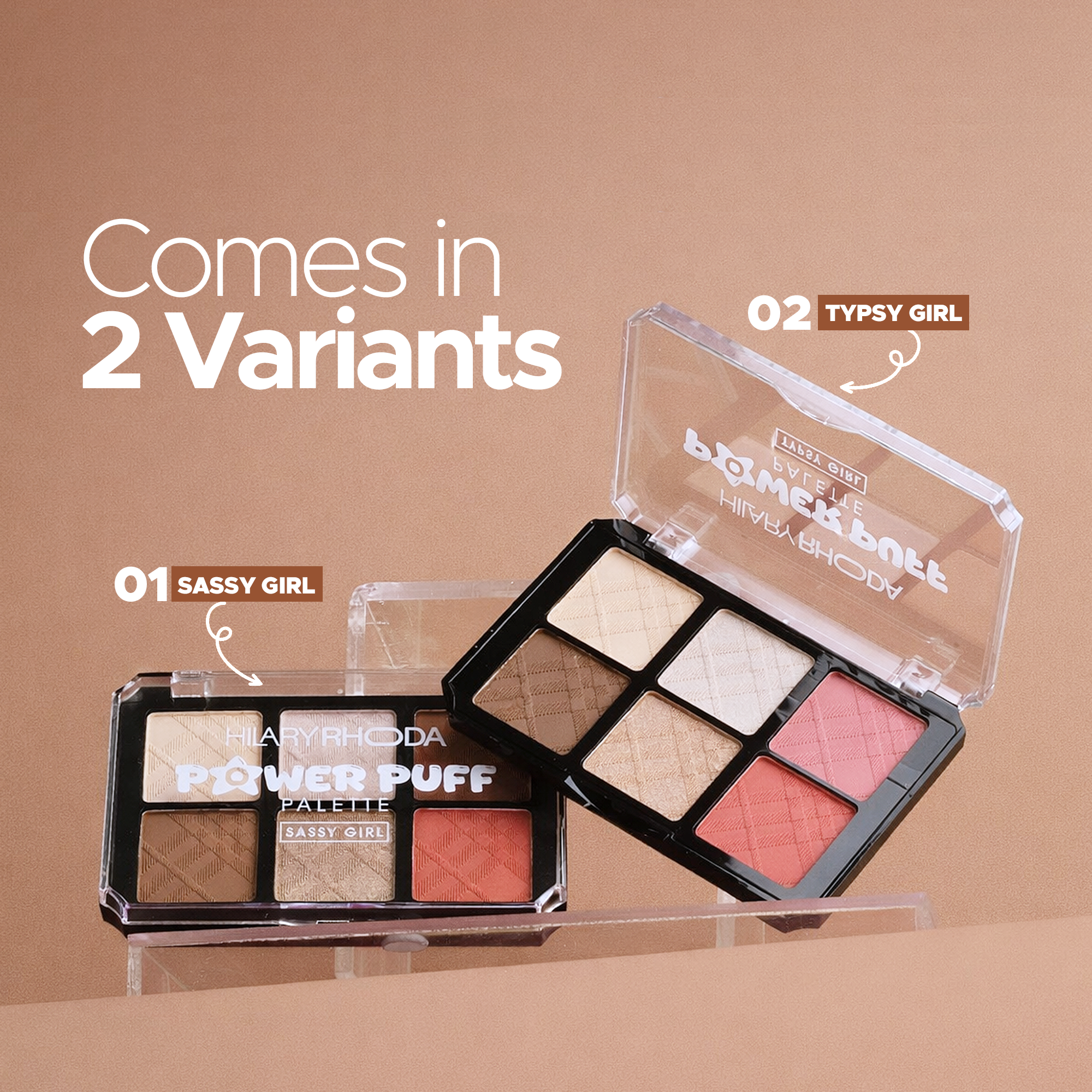Power Puff Palette | Sassy Girl, Typsy Girl