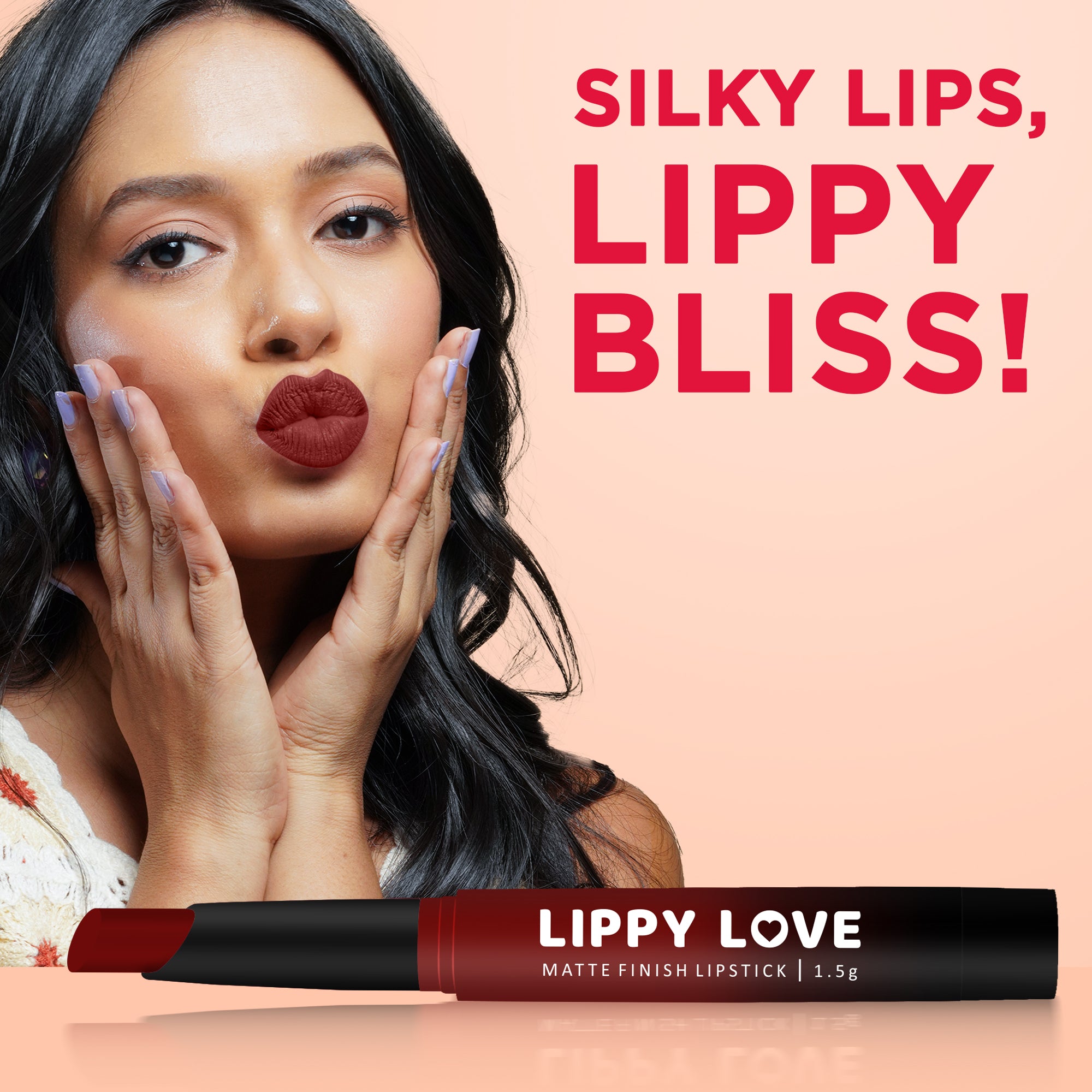 Lippy Love Matte Finish Lipstick