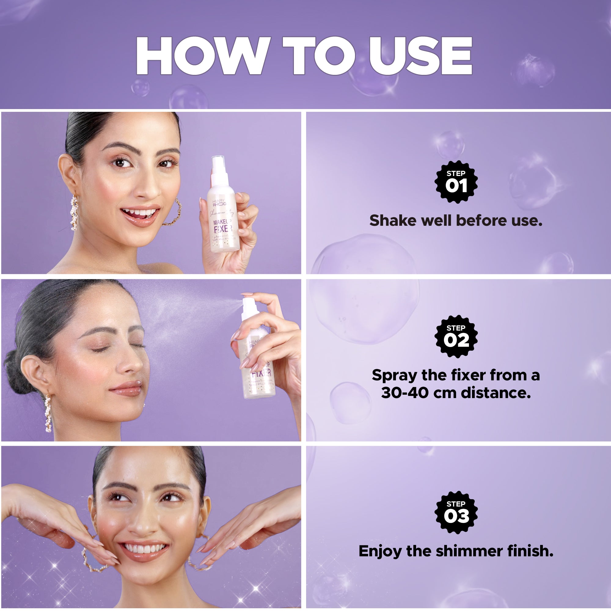 Shimmer Stay Makeup Fixer