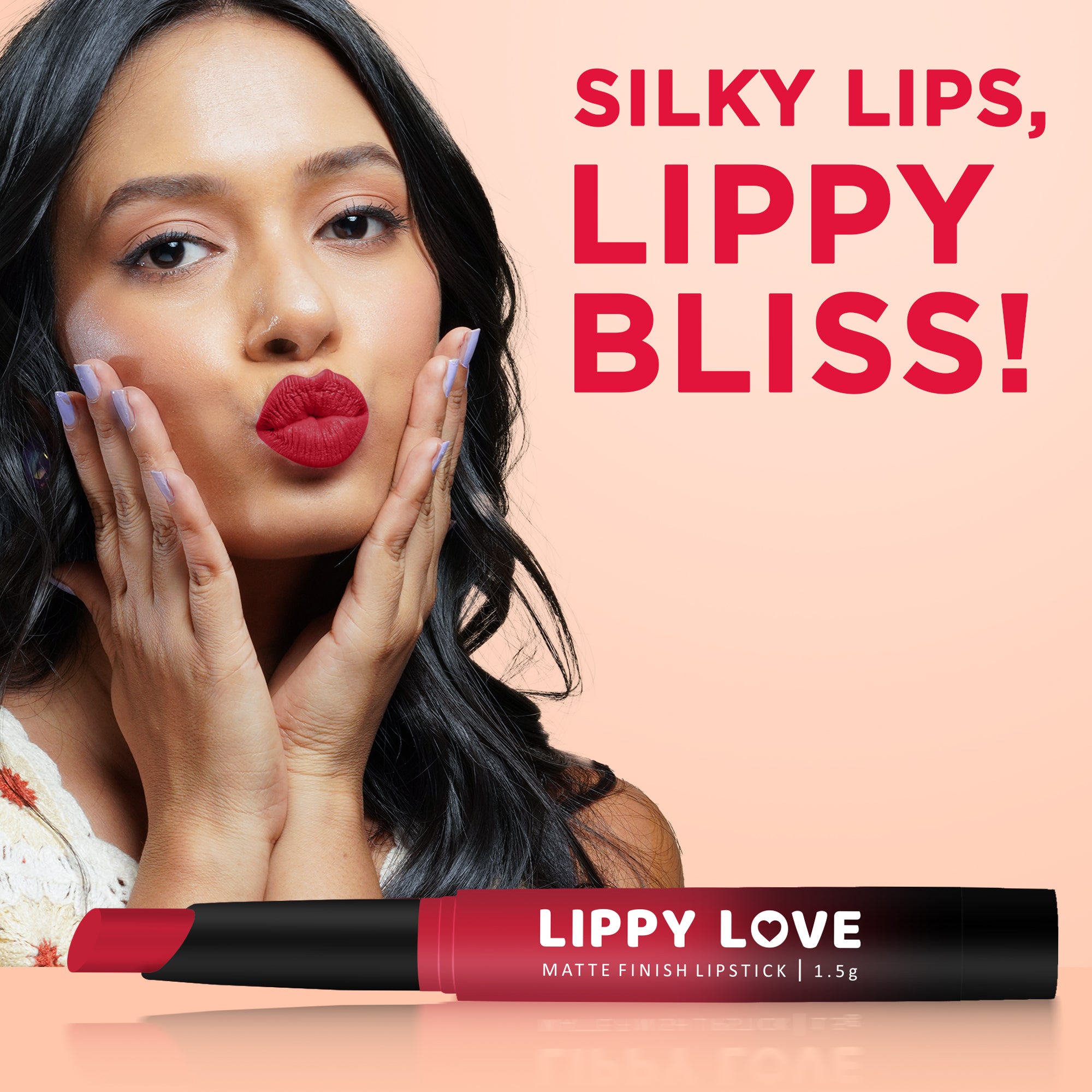 Lippy Love Matte Finish Lipstick