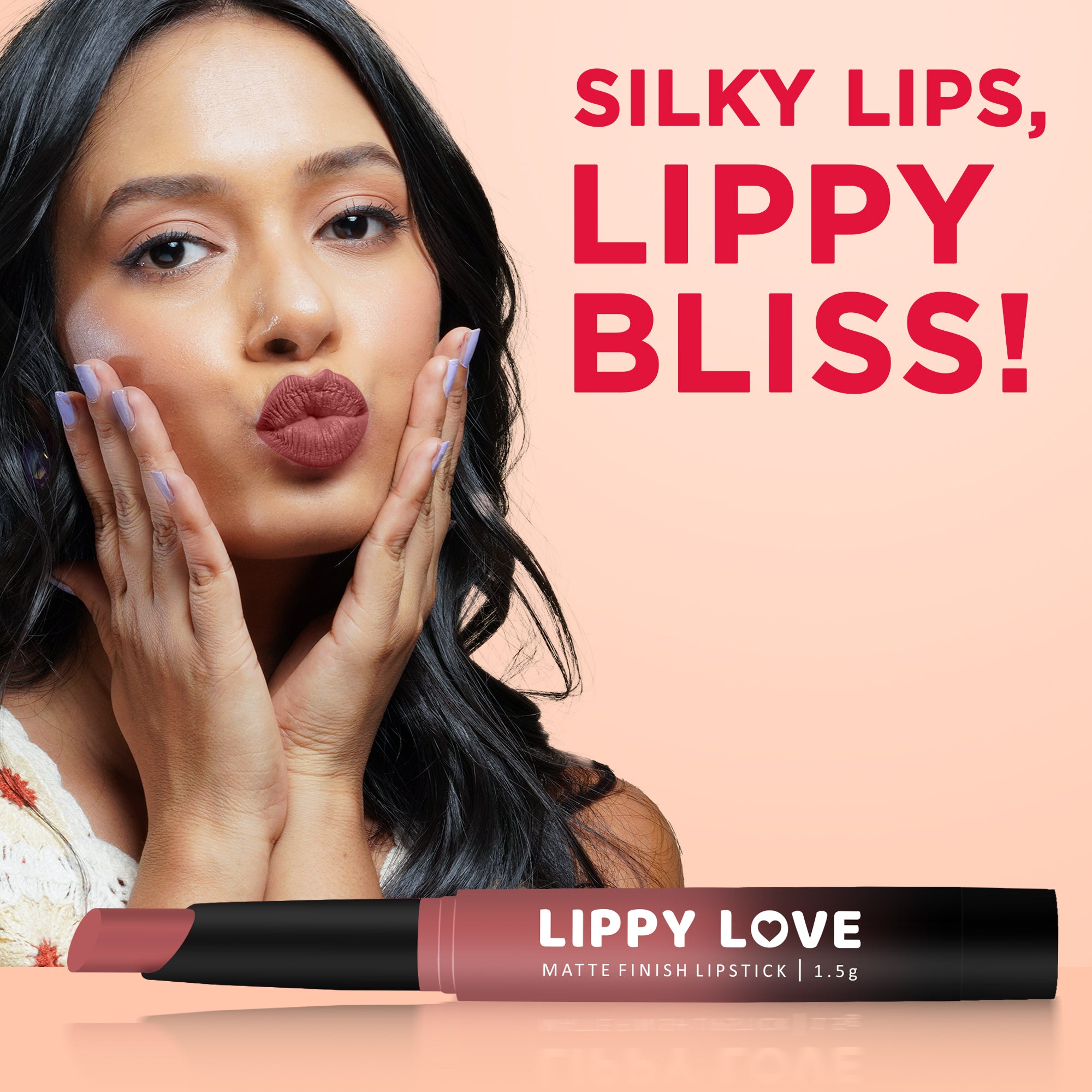 Lippy Love Matte Finish Lipstick
