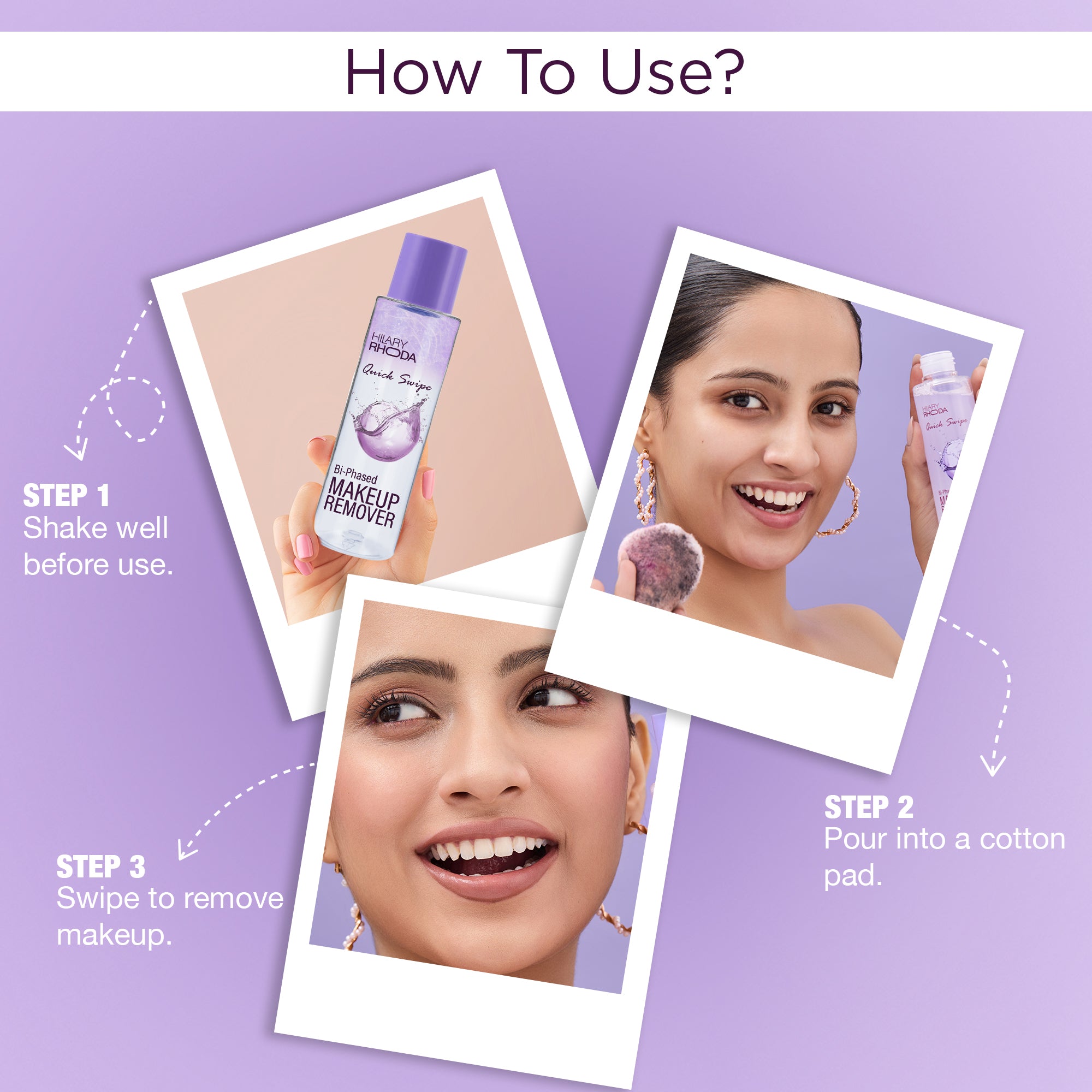Quick Swipe Bi-Phased Makeup Remover