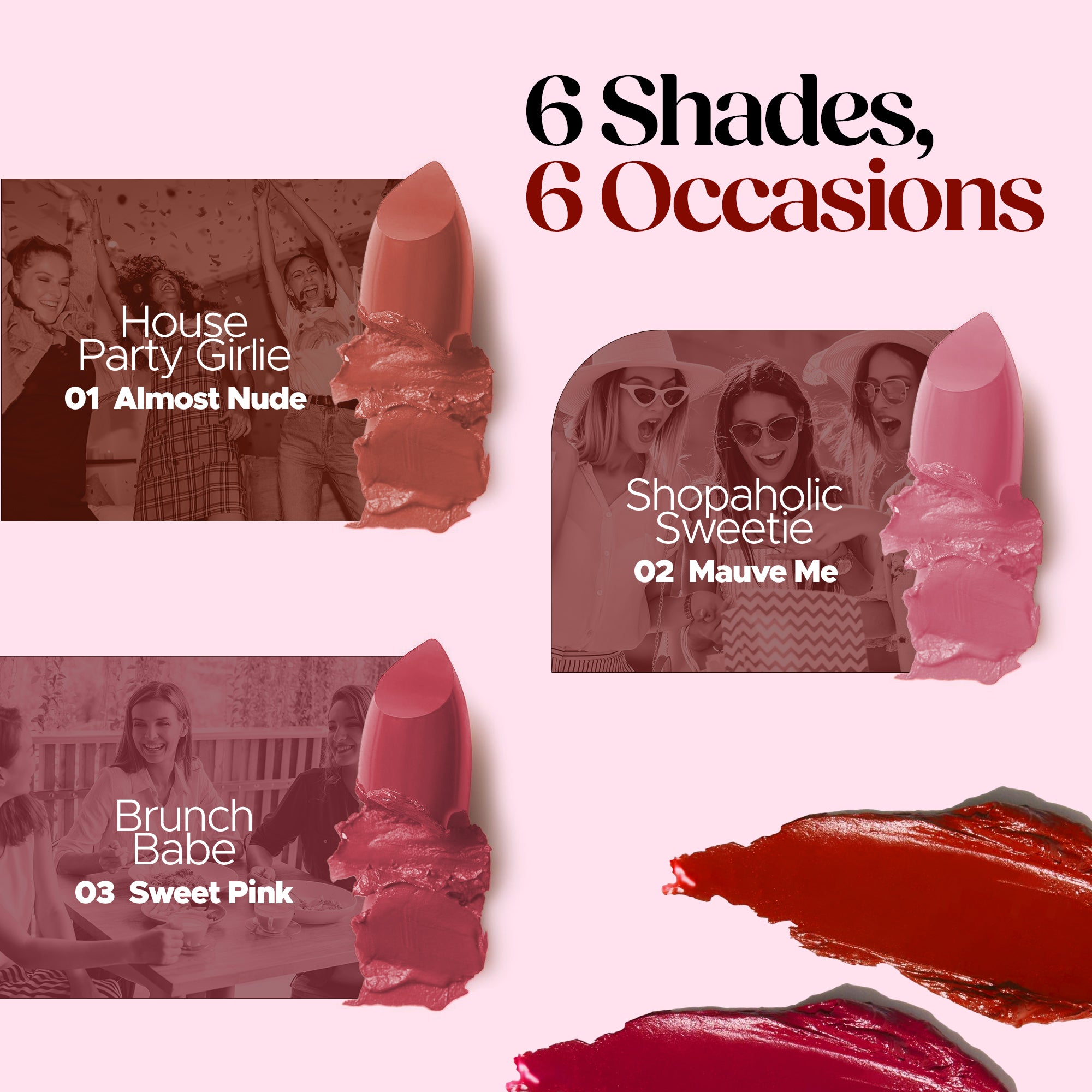 Trap Of Matte 6 Bullet Mini Lipstick