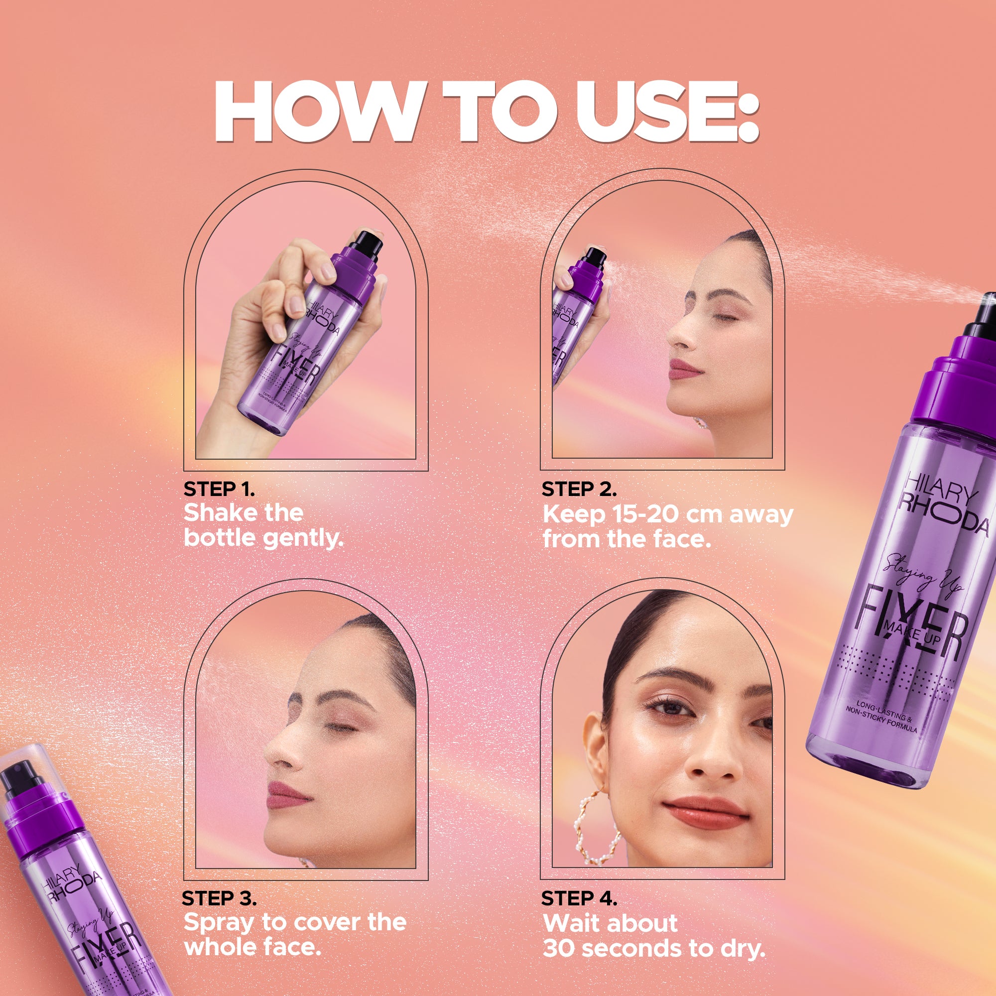 Staying Up Makeup Fixer
